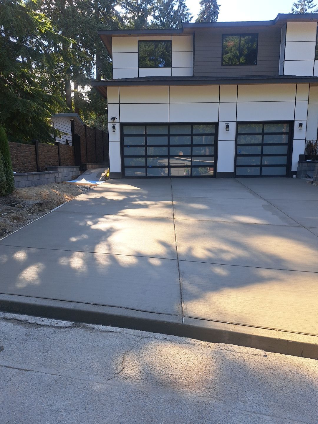 Bruce | Broom Finish Driveway, Concrete Project by Jireh Asphalt & Concrete Inc 