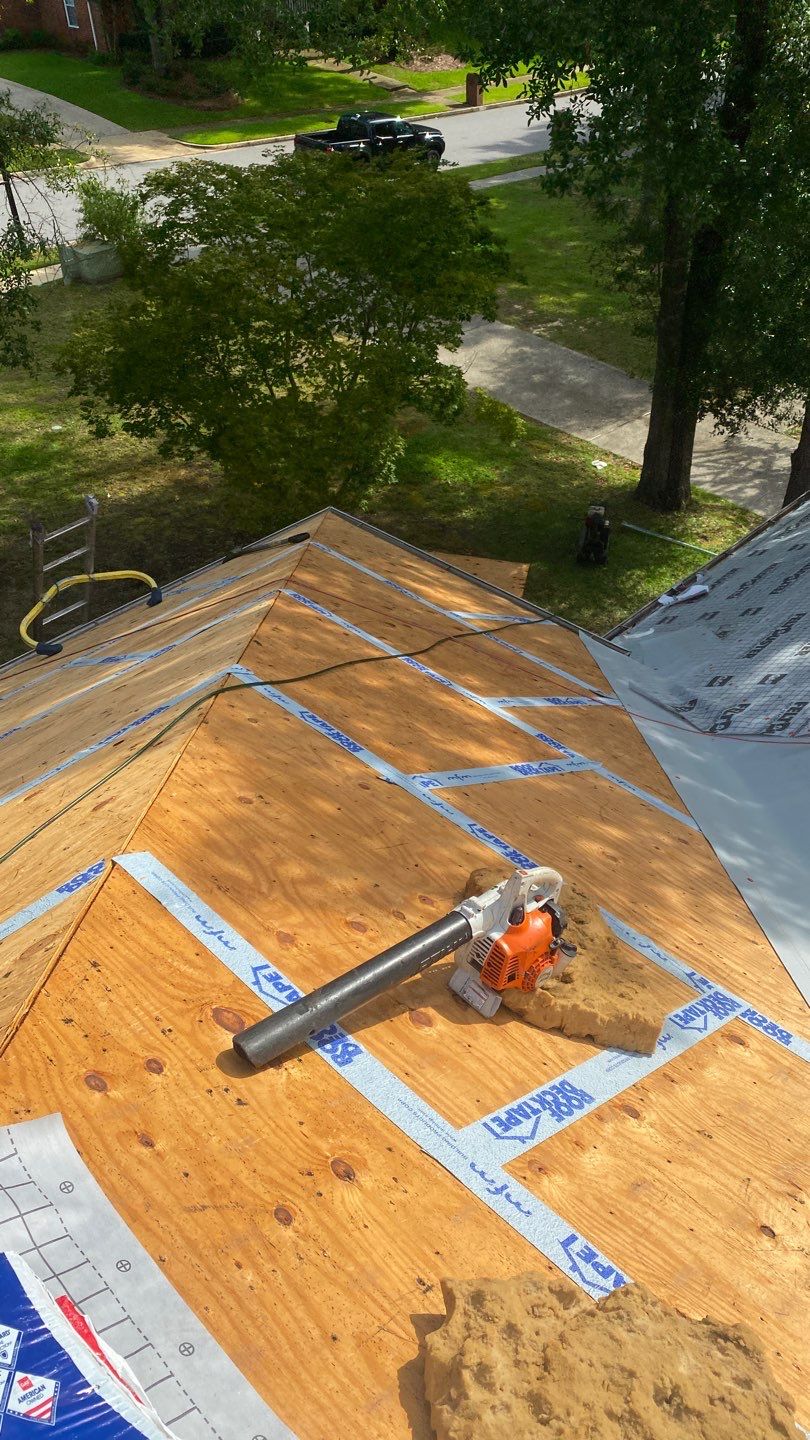 Residential Roofing Installation using Roof Replacement by American Roofing & Construction LLC