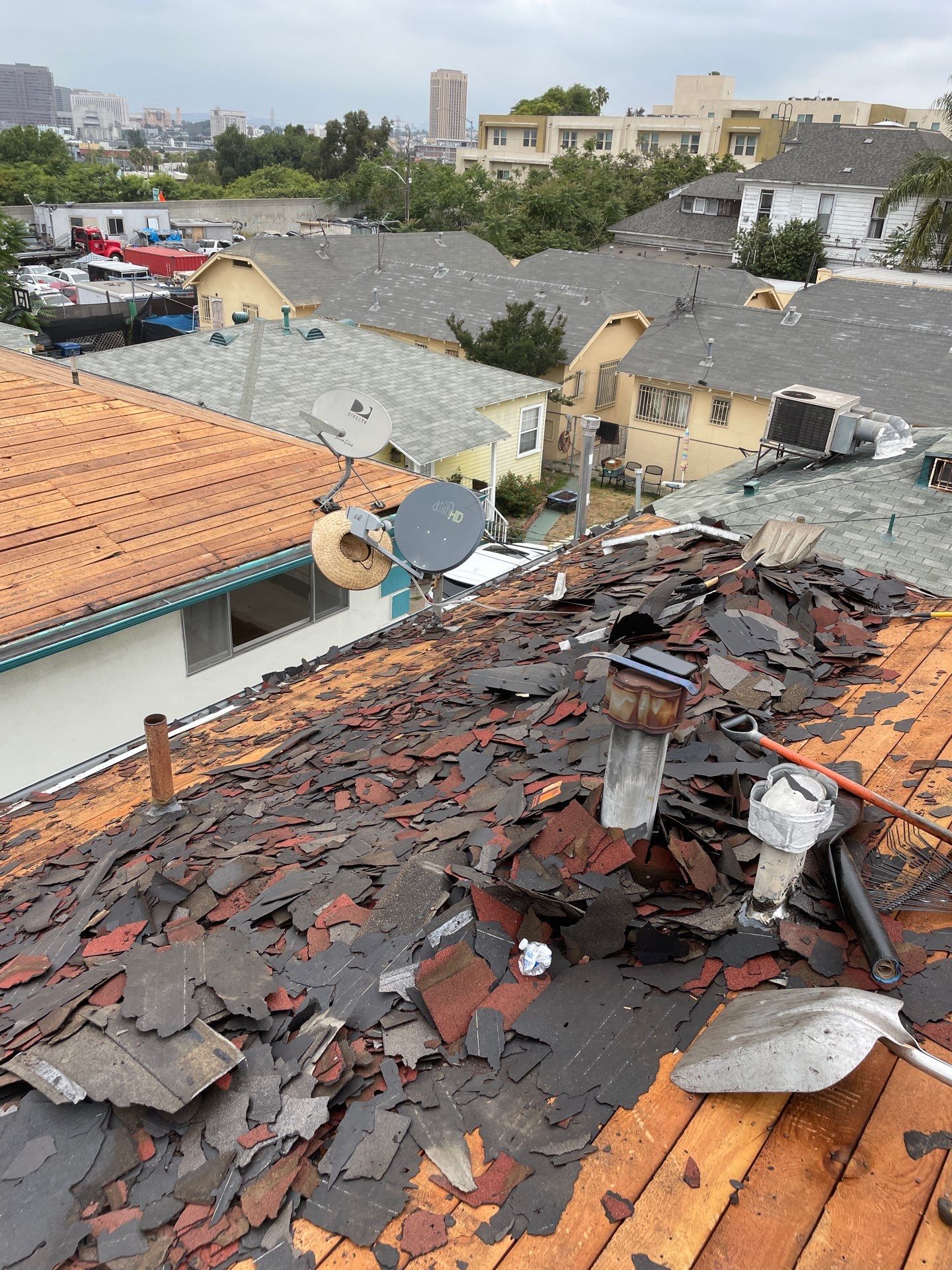 Apartment Building in East LA by Hull Brothers Roofing