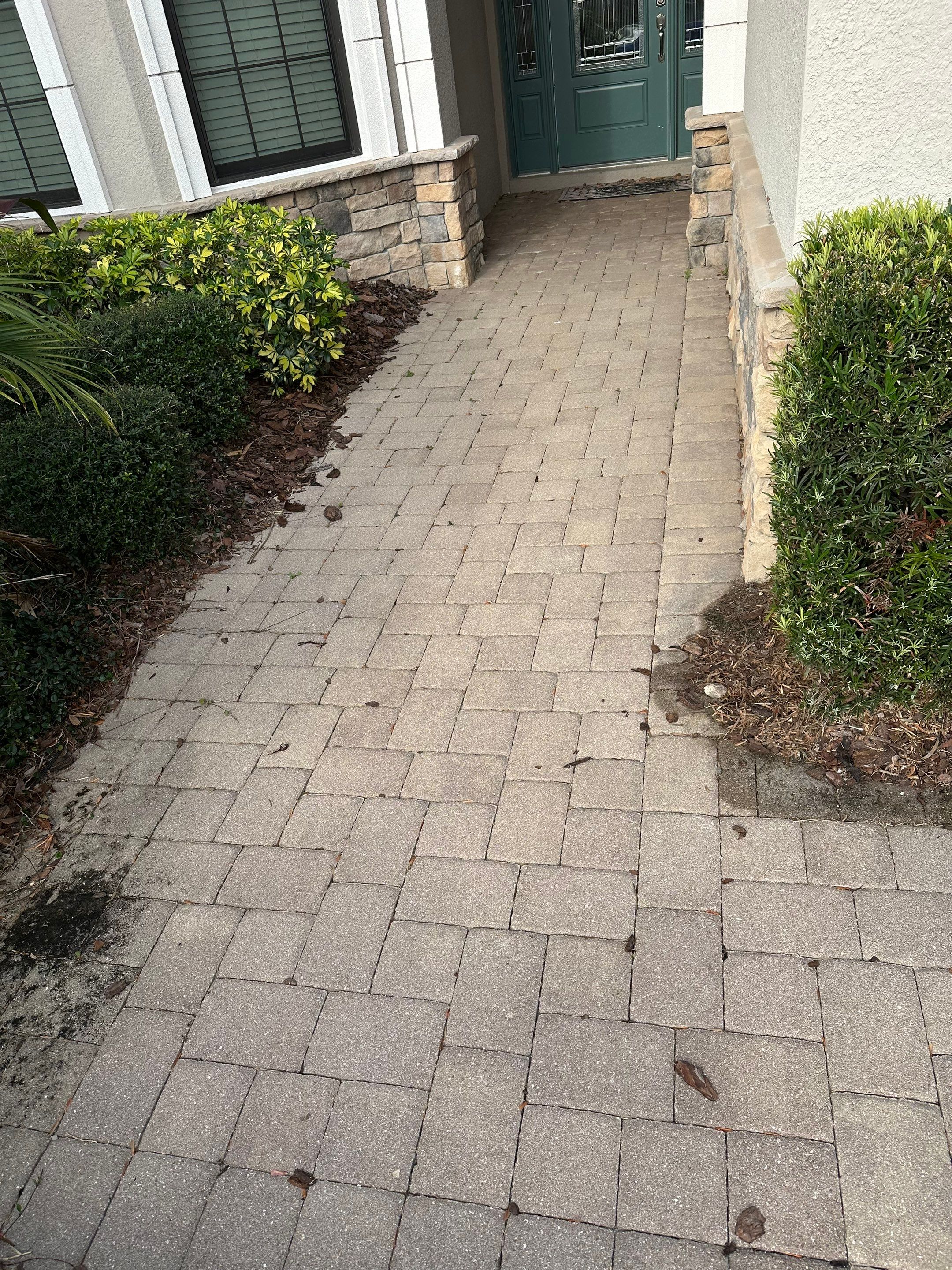 Concrete Tile Roof, Paver Pool Deck, Screen Enclosure & Driveway Cleaning in Artisan Lakes Esplanade, Palmetto, FL | Sunshine AquaWash by Sunshine AquaWash