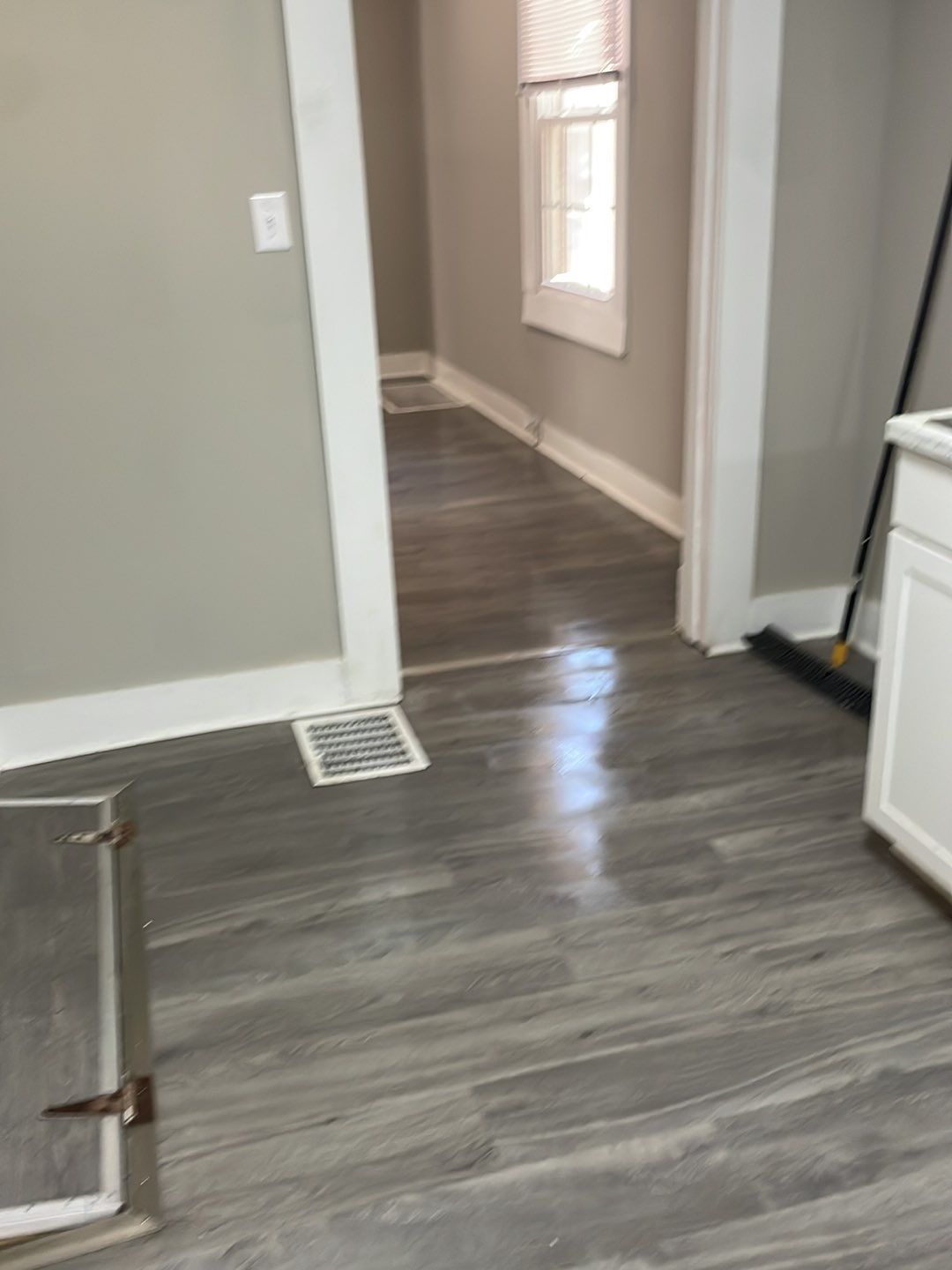 Rental Property Restoration, siding, flooring, gutters, landscaping by Storm Contracting 