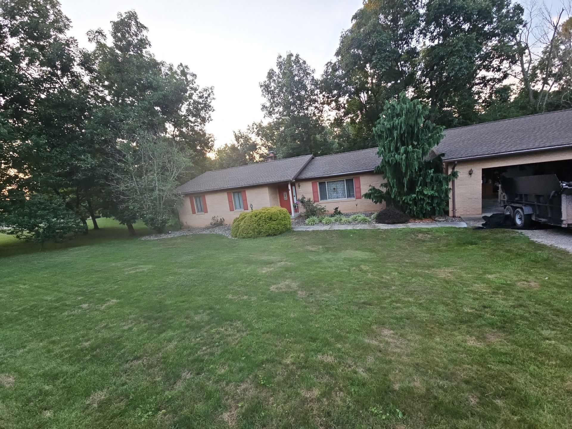 Residential Roofing Installation using GAF Timberline HDZ Barkwood by Rainstoppers Roofing