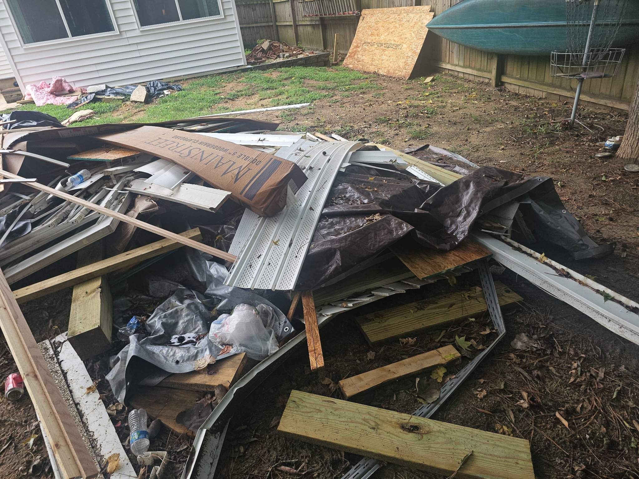 Project in Pineville by Badger Hauling