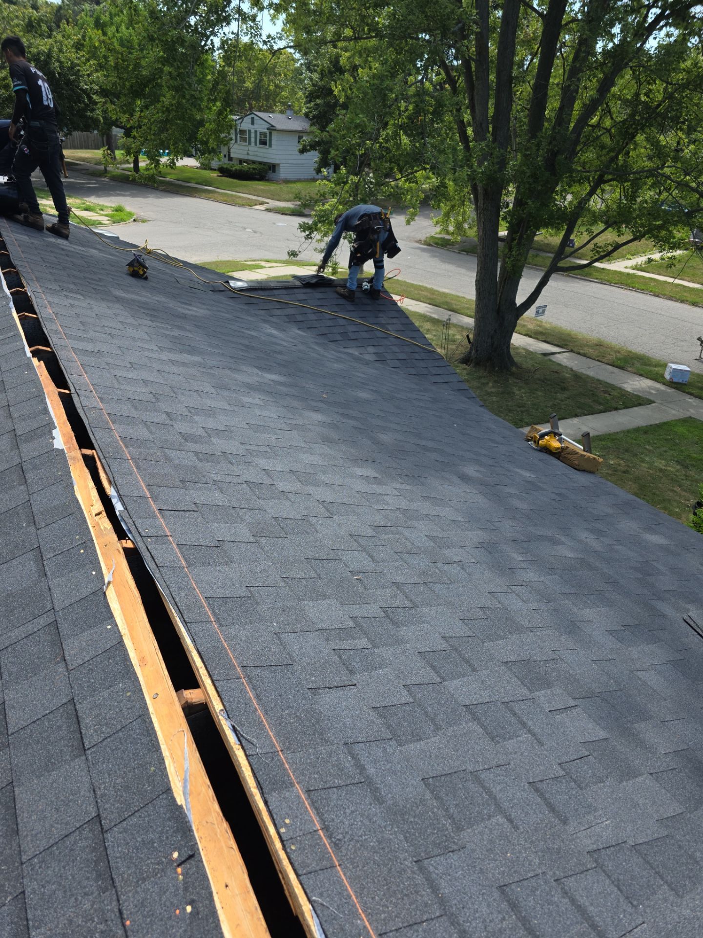 New Roof In Lansing by 42 North Construction, LLC.
