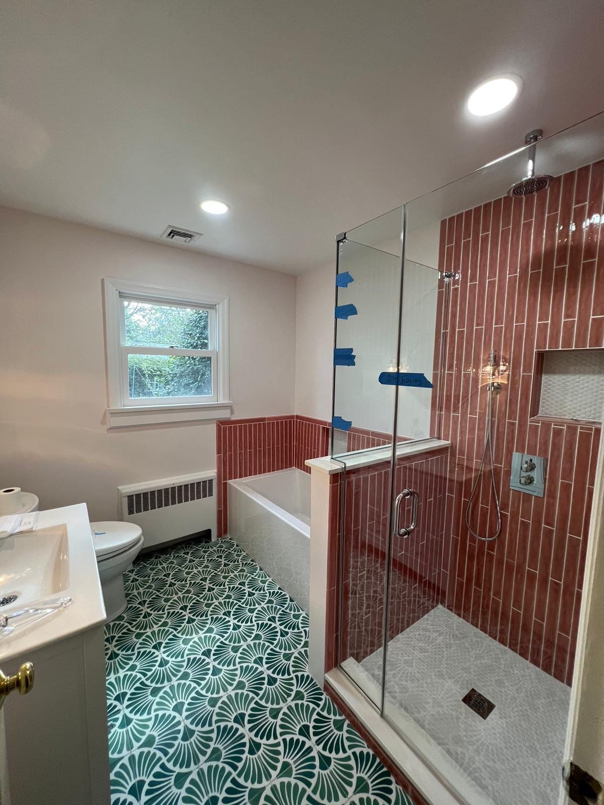 Bathroom Remodel using Tile by Home Concepts Construction