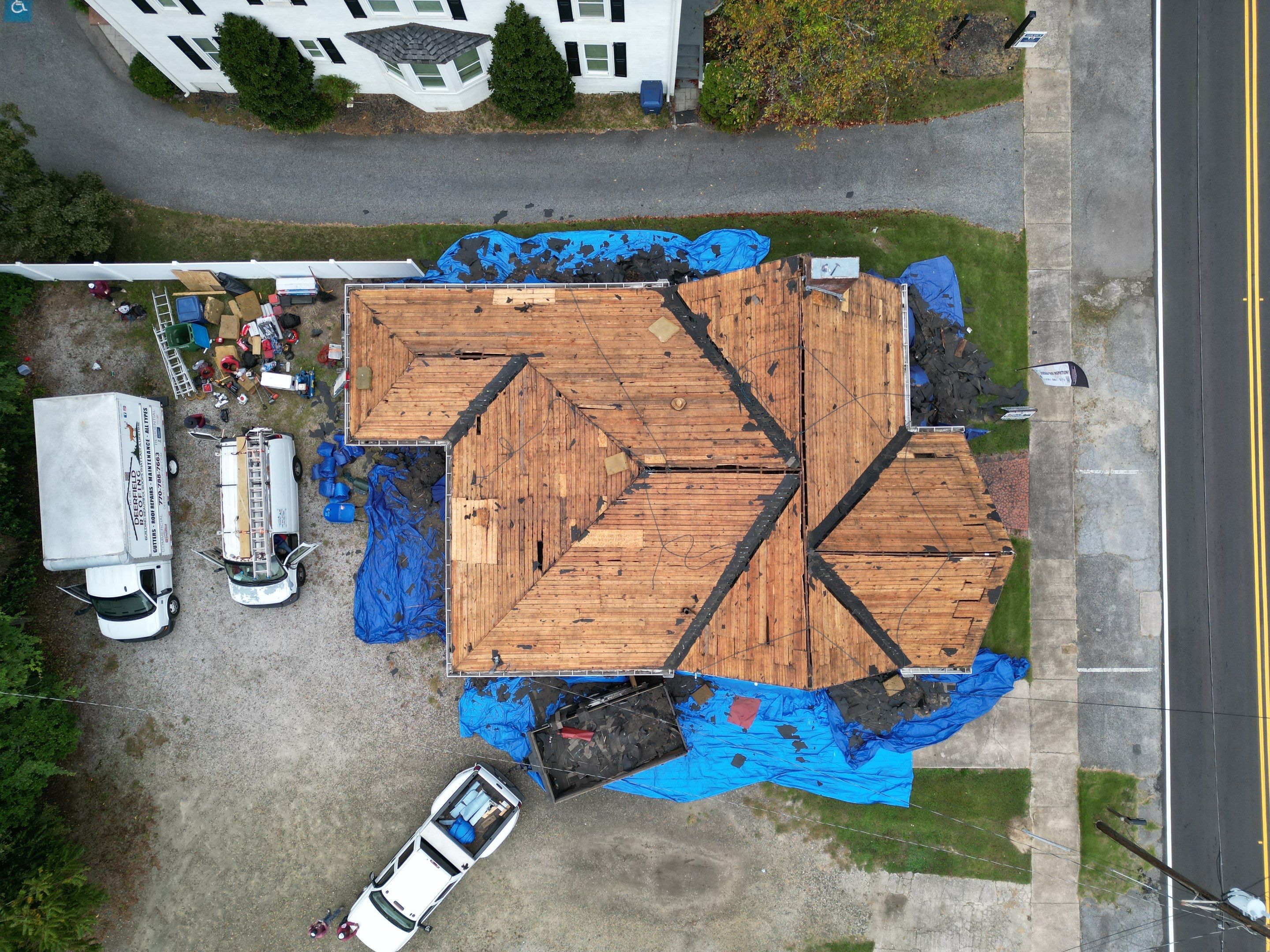 Space Deck  by Deerfield Roofing LLC