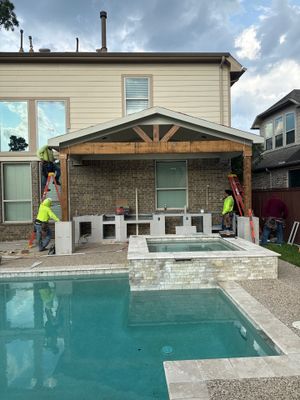 Patio and Summer Kitchen