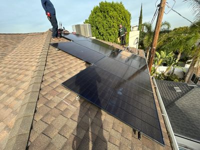 CertainTeed Solar Panel Installation and Electrical Upgrades in Burbank