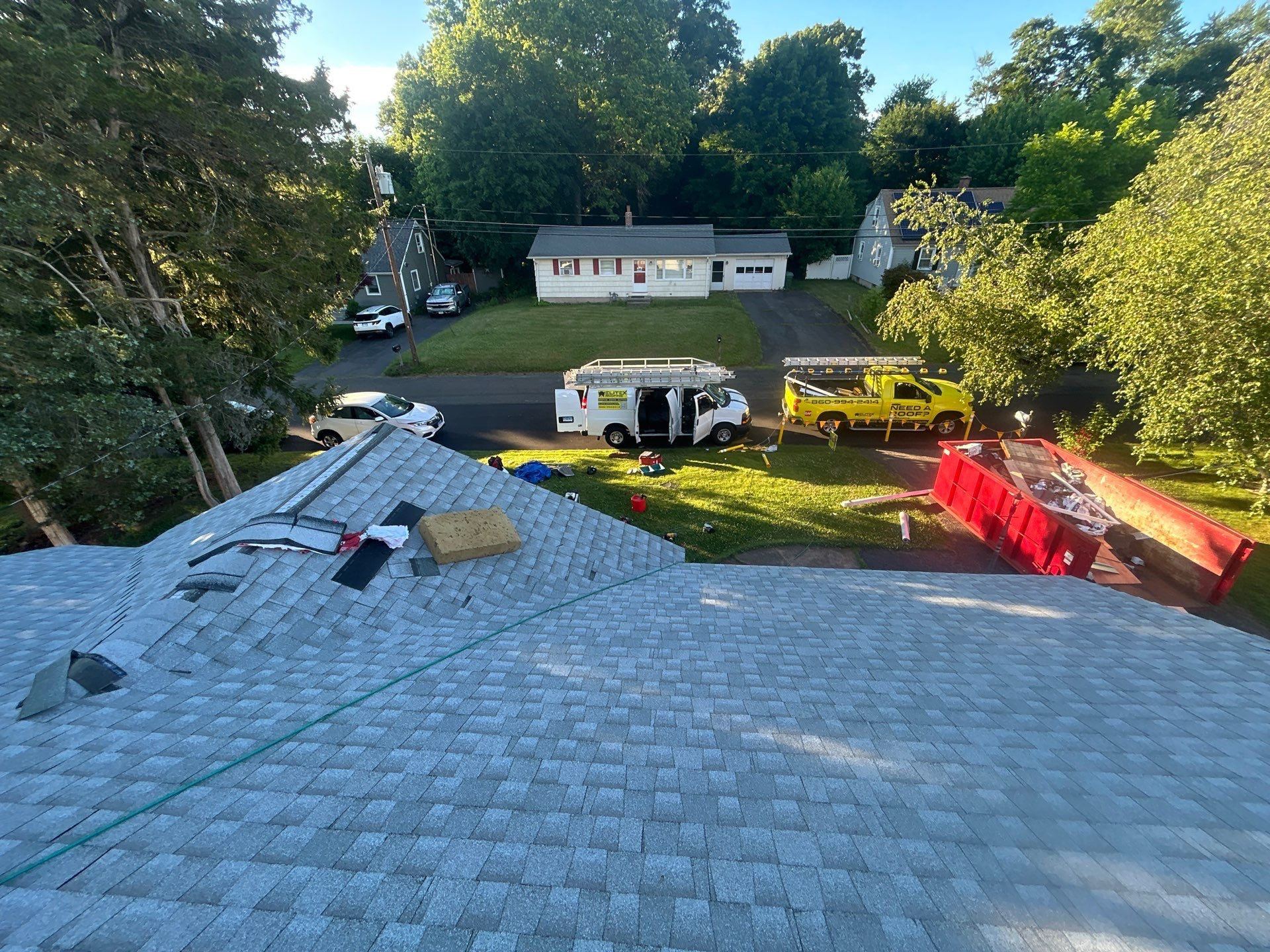 Project in Southington, CT by Elitex Roofing