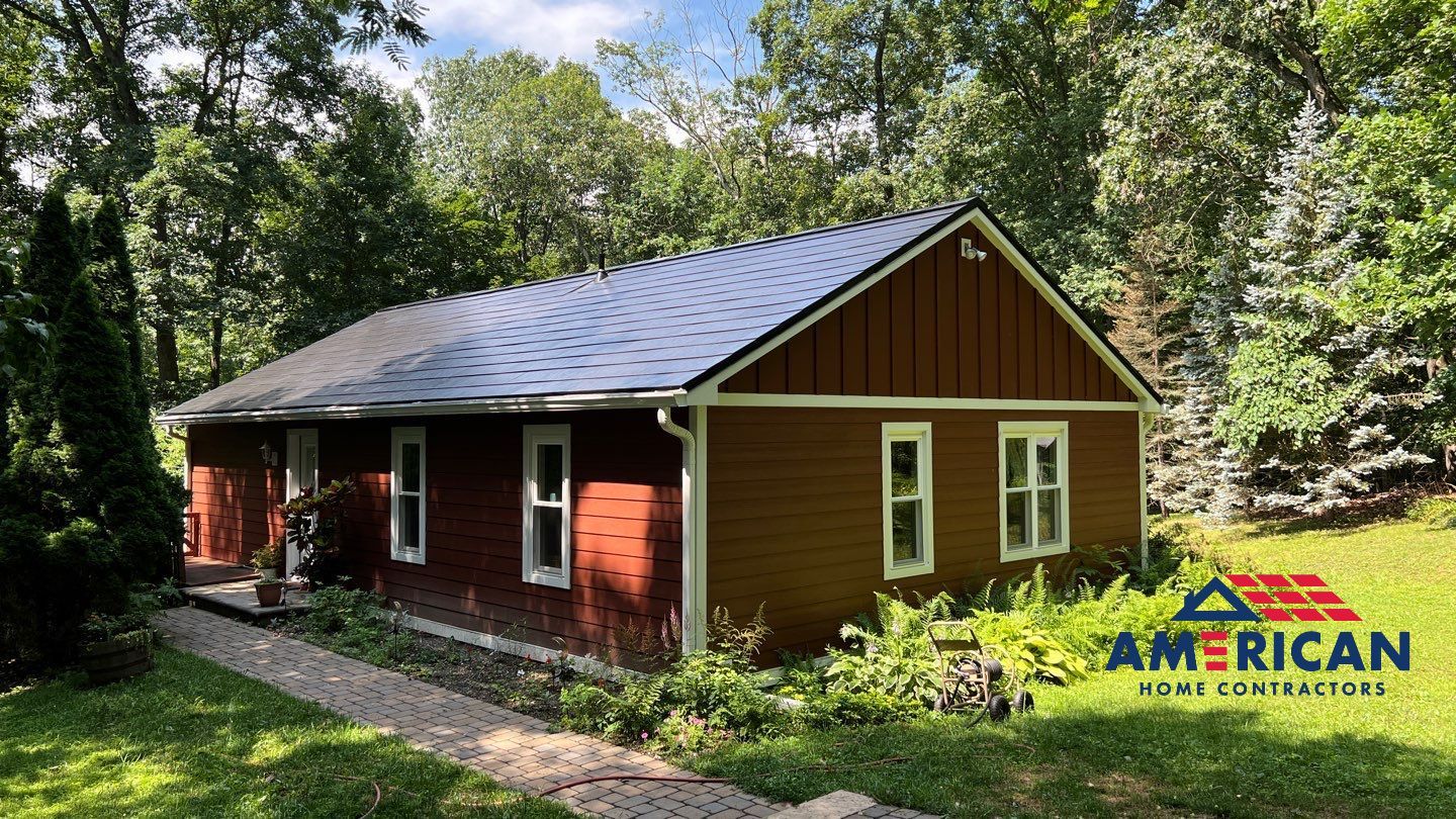 Full Exterior Facelift in Northern Maryland by American Home Contractors