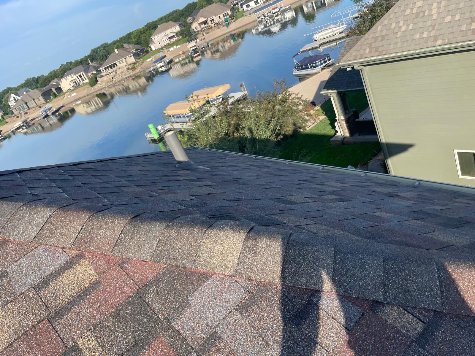 Residential Roofing Installation using Owens Corning Duration Summer Harvest by Lightning Exteriors