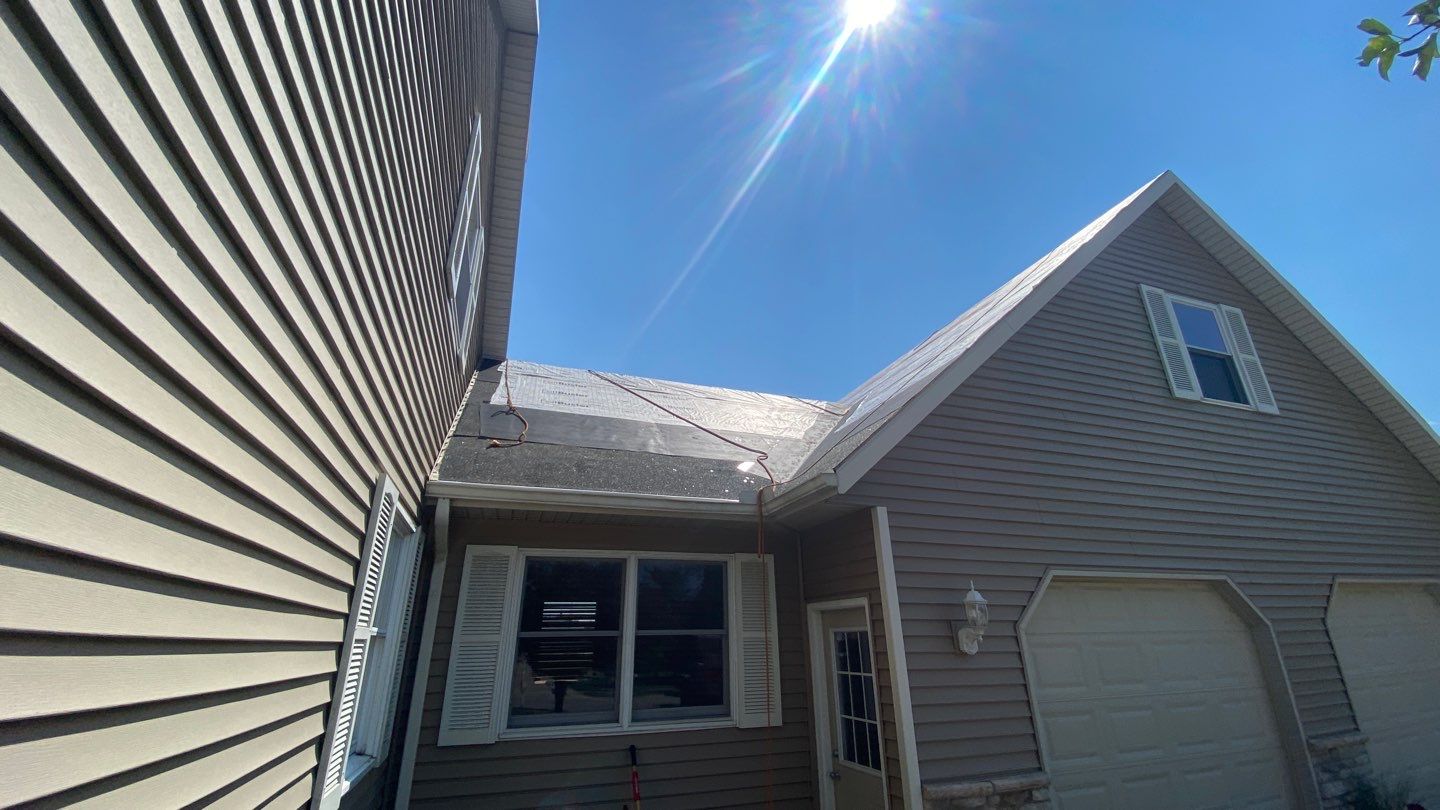 Residential Roofing Installation using GAF Timberline HDZ Weathered Wood by Nitro Roofing and Construction