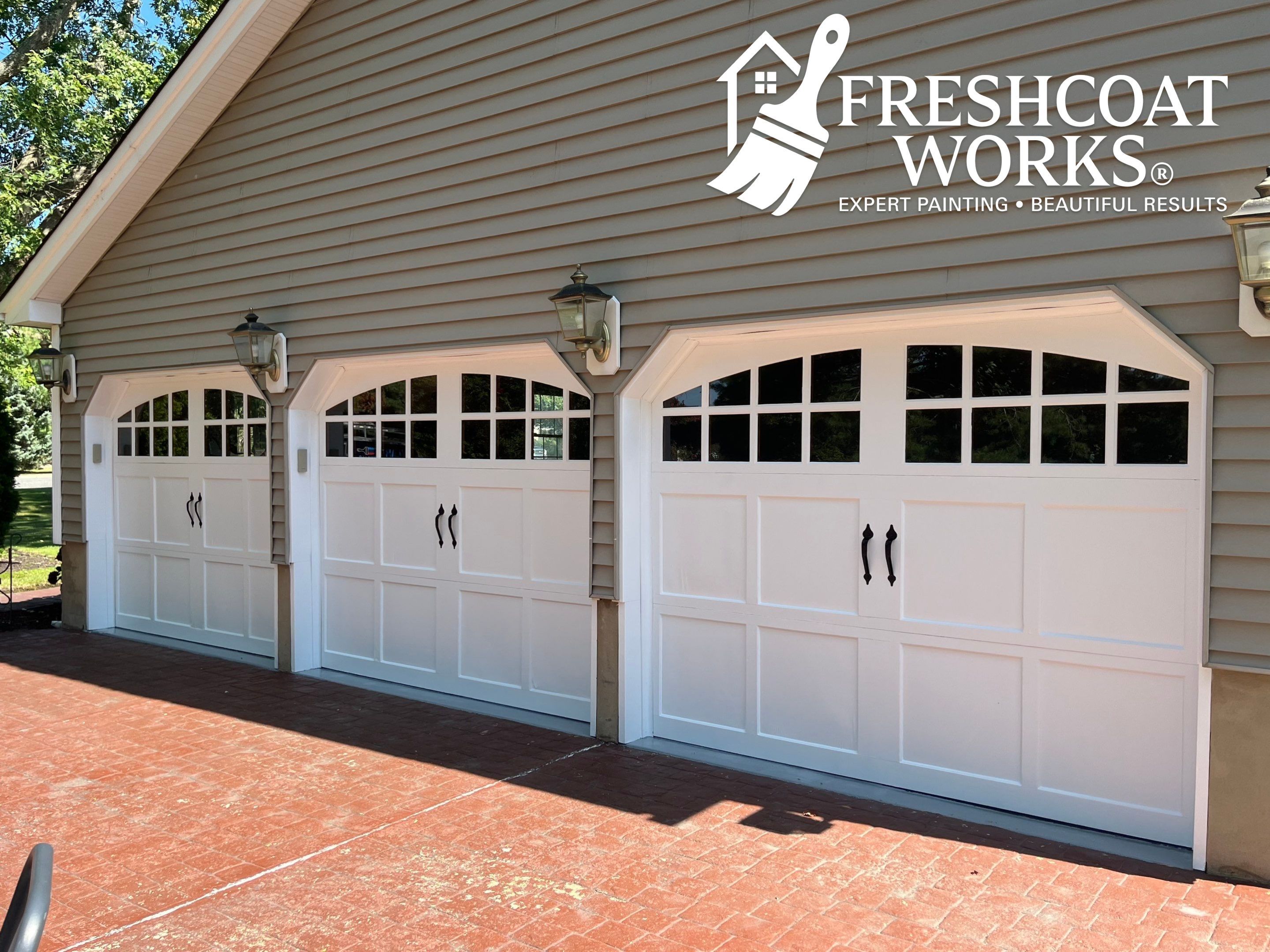 Garage Doors Restoration - Marmora by Fresh Coat Works LLC