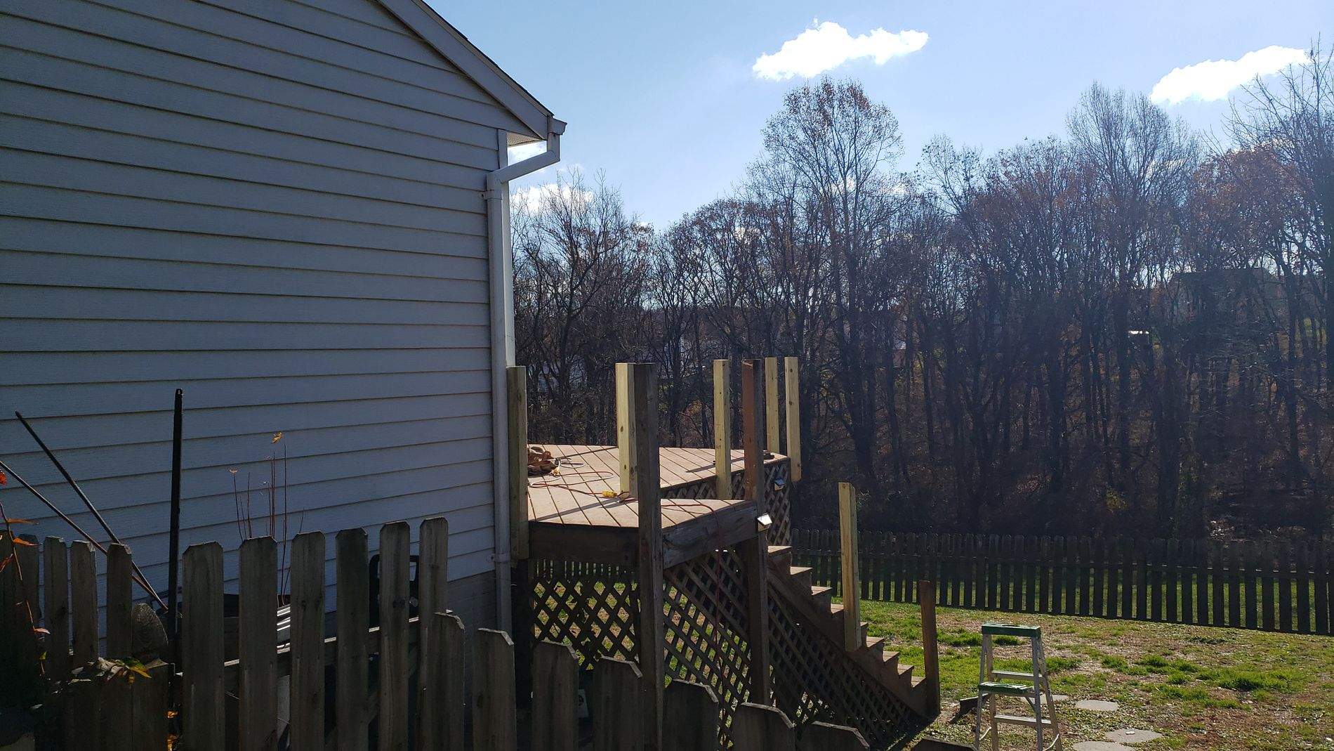 Deck Rail Repair by Roof Right Inc
