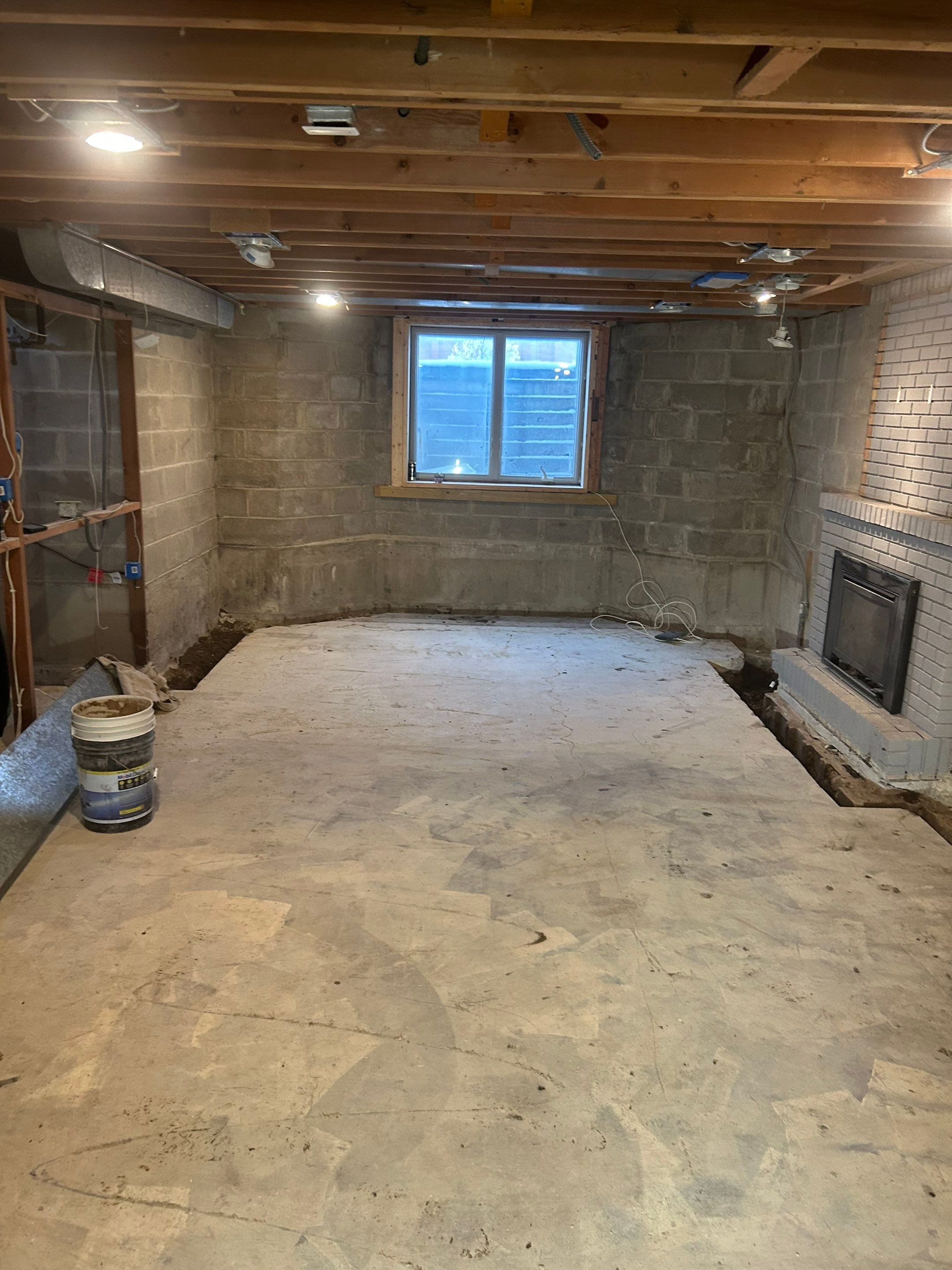 Drain tile for a General Contractor Partner by Waterproofing Northeast