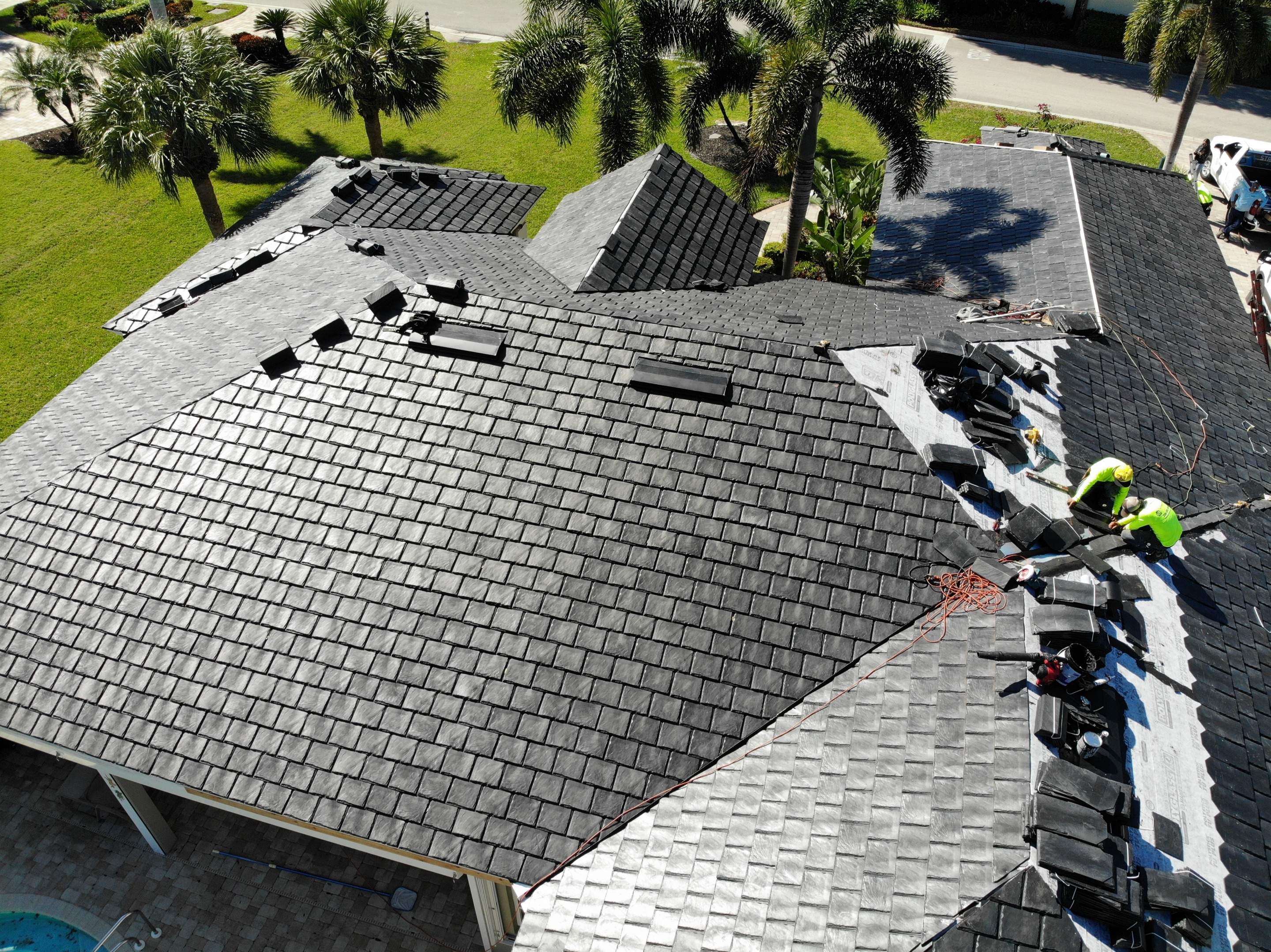 Residential Roofing with Brava Composite Slate  by International Roofing