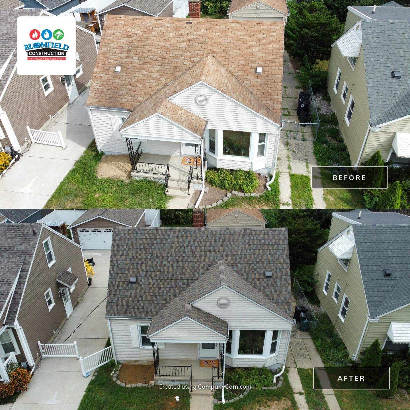 Roof Replacement - Private Residence  by Bloomfield Construction & Restoration