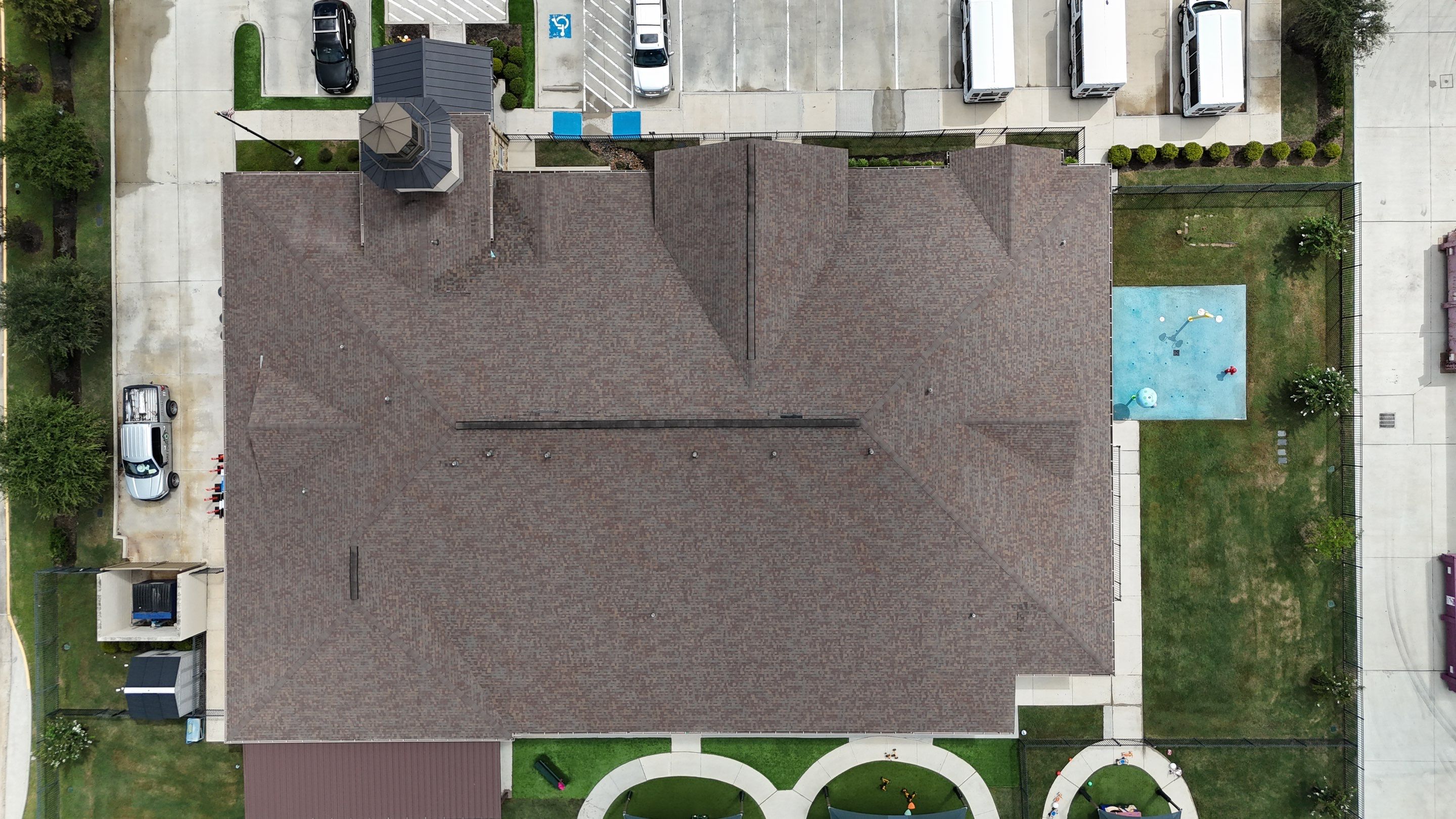 Roof Replacement on a Daycare! by Core Four Roofing