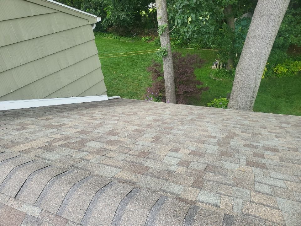 Residential Roofing Installation using Owens Corning Duration Driftwood by A Plus Exterior