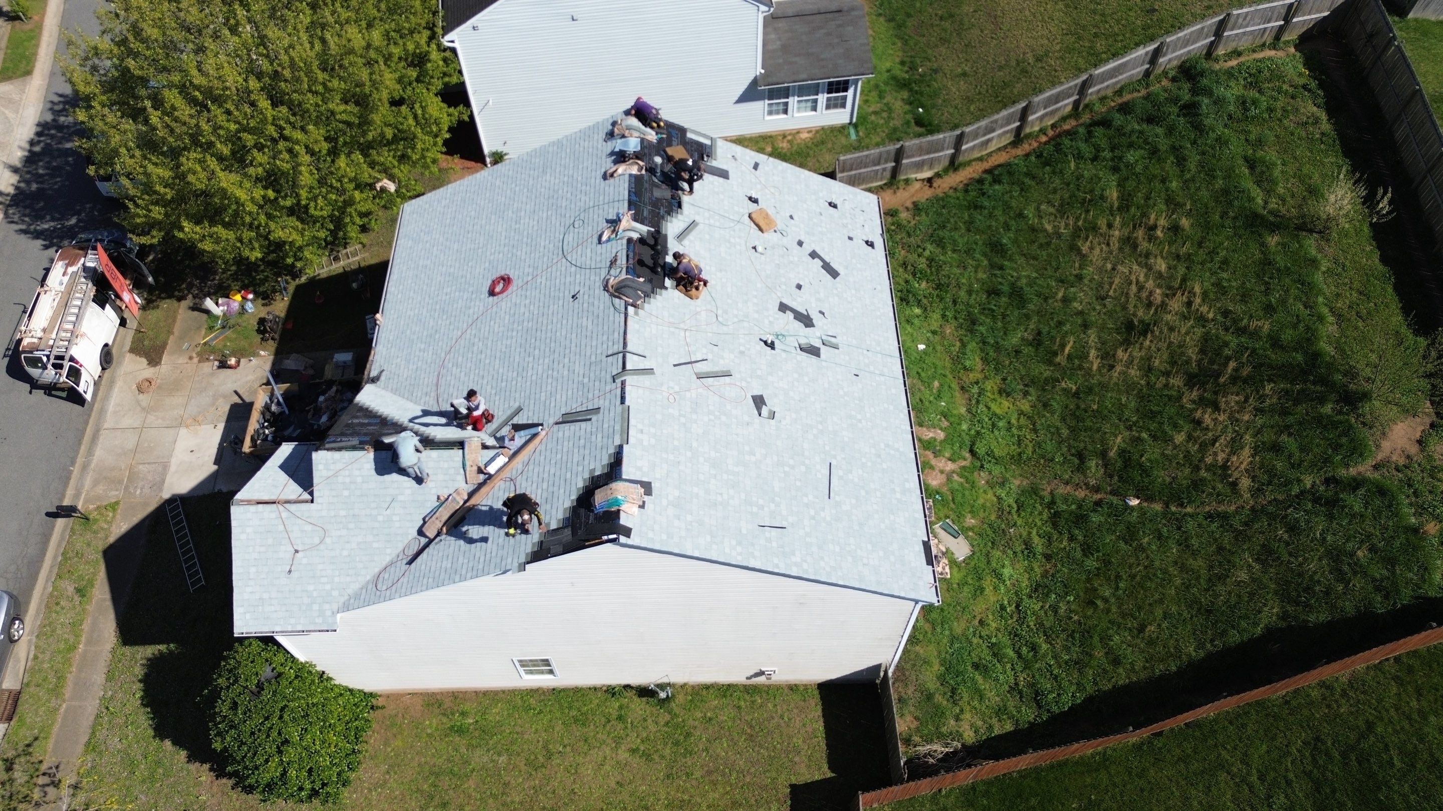 Roof replacement, solar panels instalation and garage repair by Just Brilliant Restoration JBR