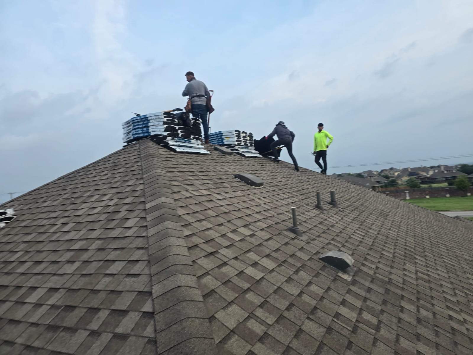 Residential Roofing Replacement and Gutter Restoration in Georgetown by Caliber Restoration LLC