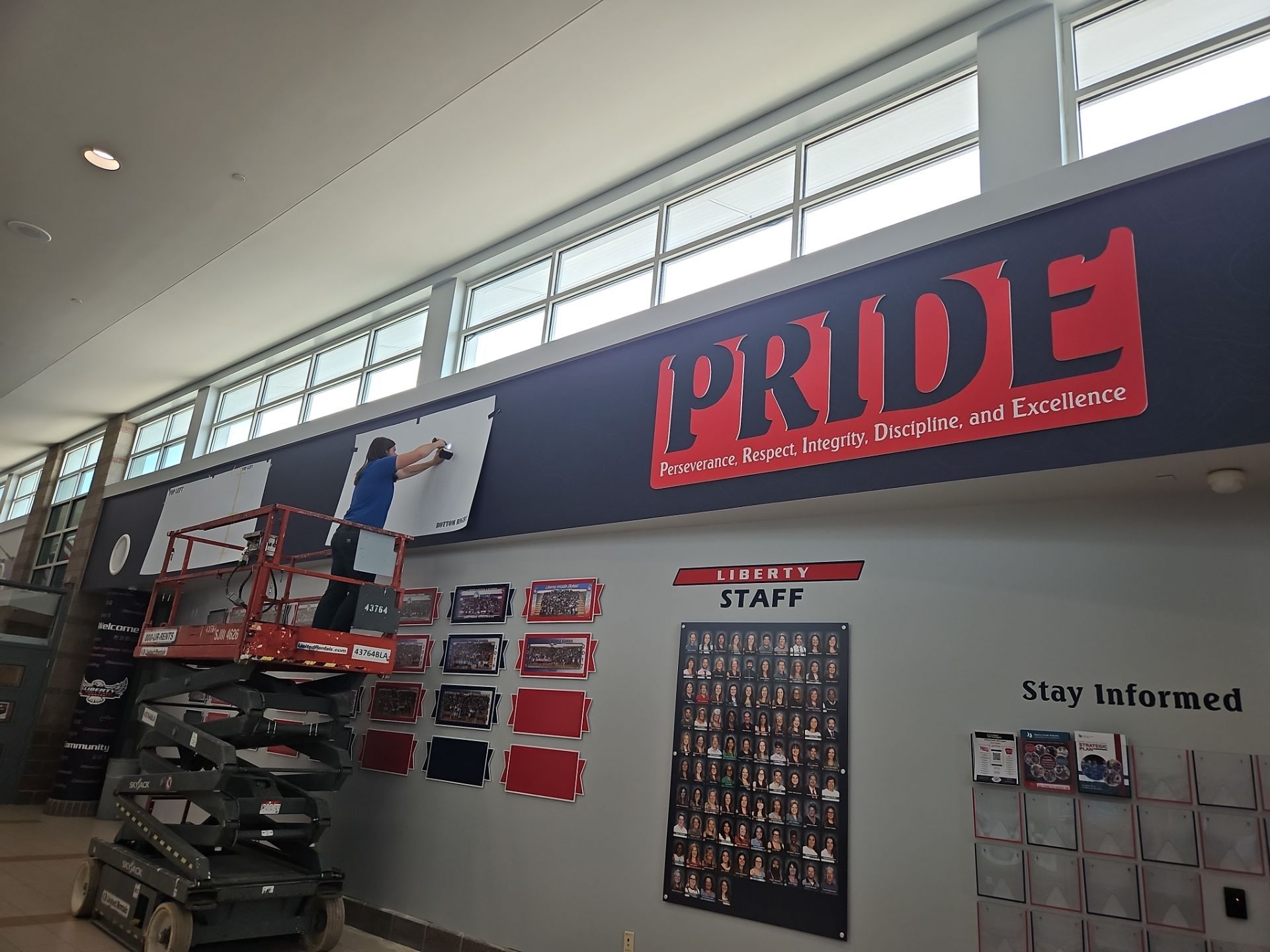 Liberty Middle School by Fastsigns Parker