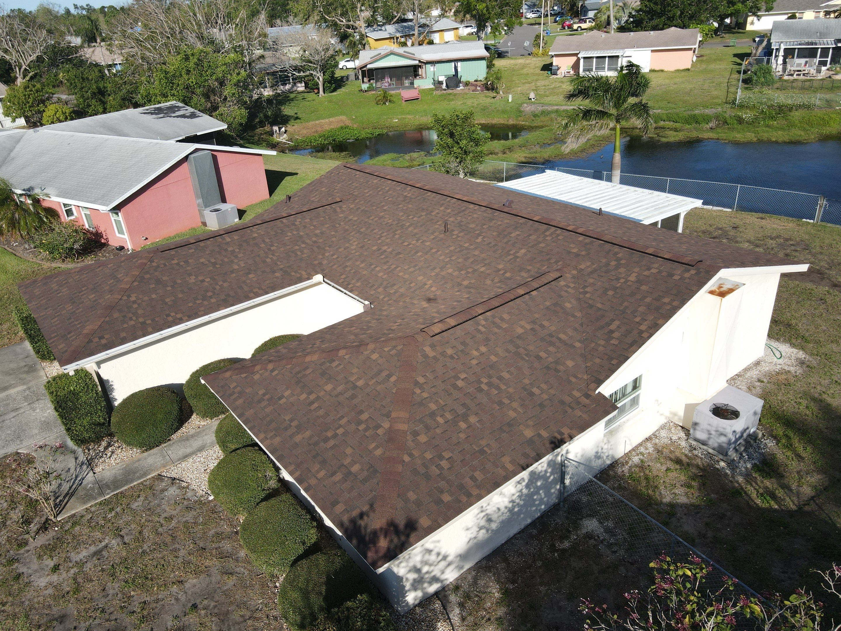 Roof replacement in Bradenton, FL. by Steadfast Roofing
