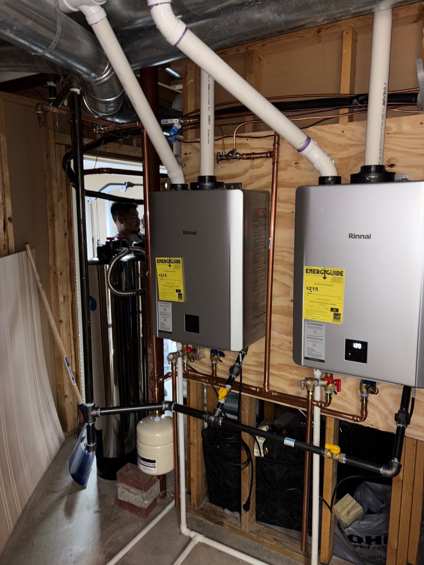 Rinnai Tankless Water Heater Installation – Beach Park, IL by GSHA Services LTD