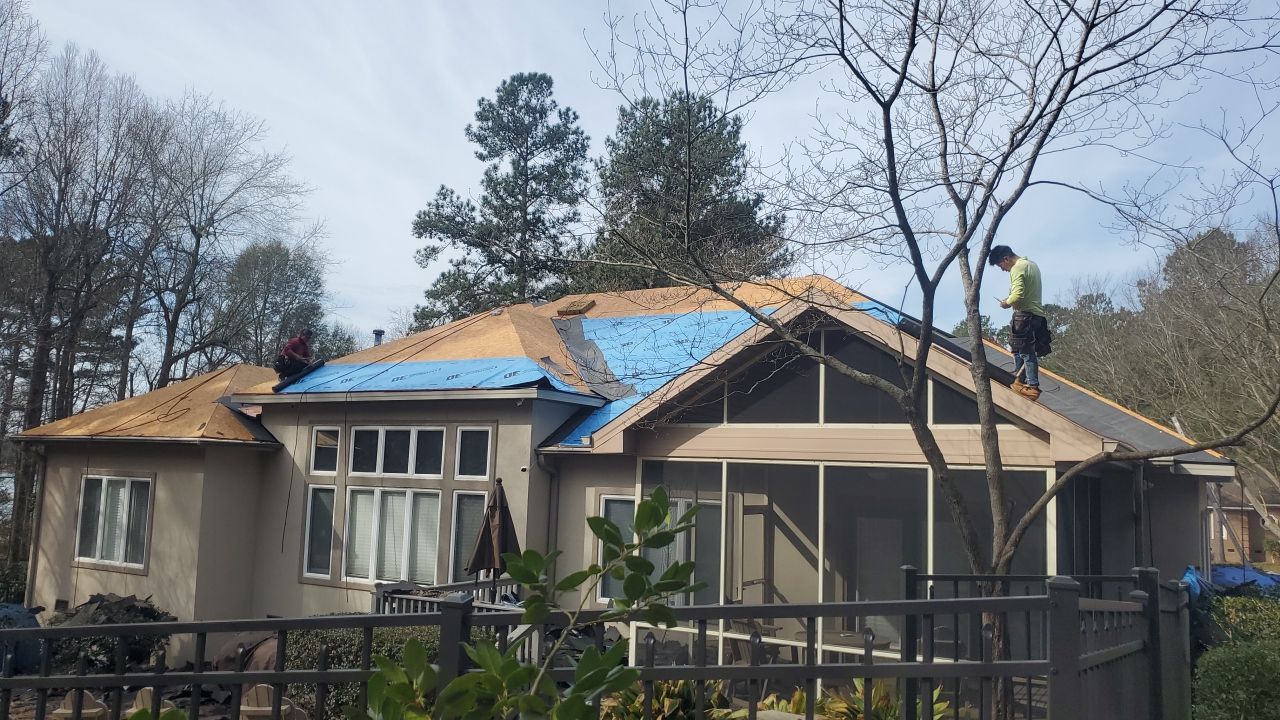 Residential Roofing Installation using Owens Corning by Inspector Roofing and Restoration