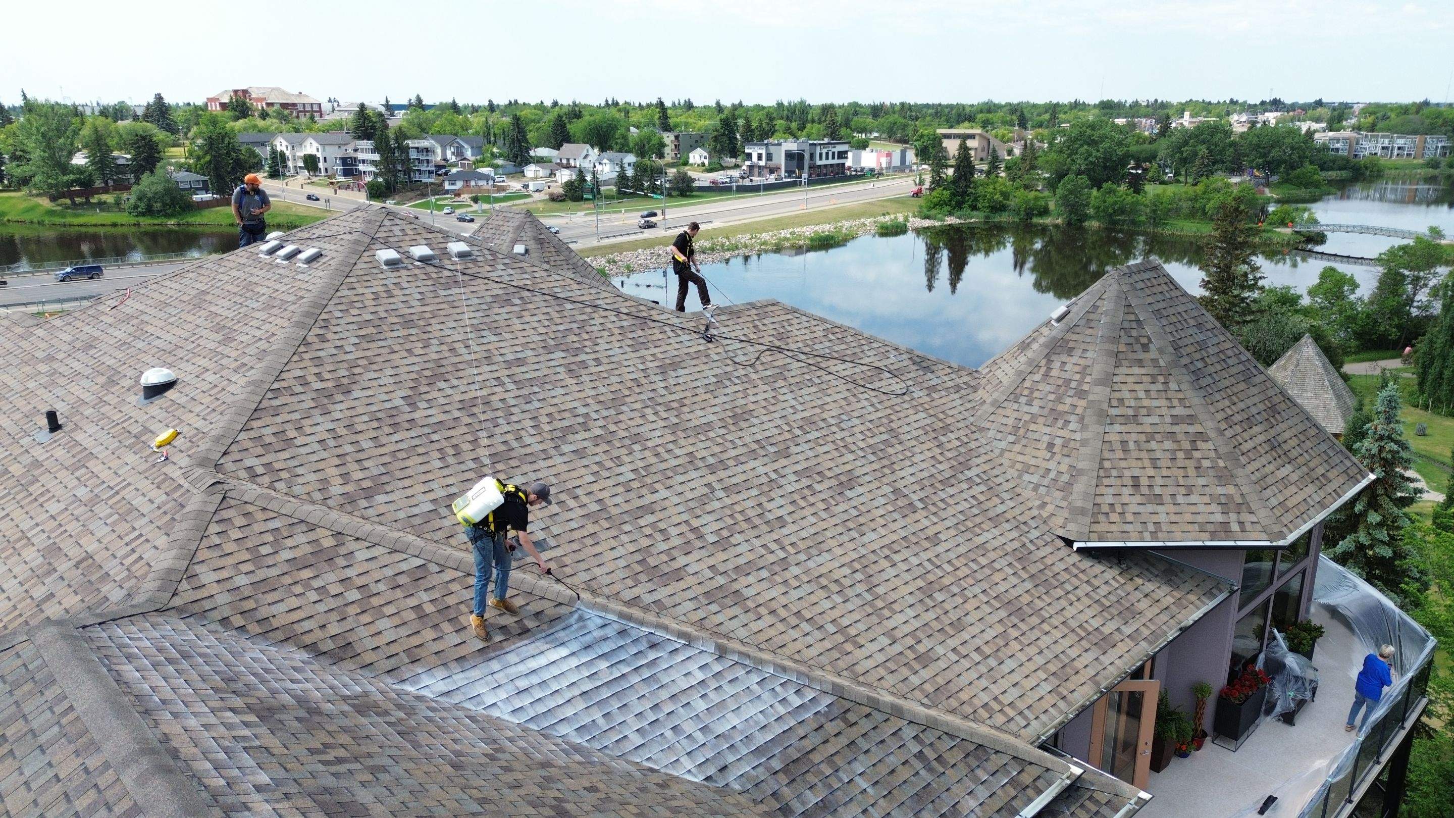 Project in Camrose by ADL Roof Revival