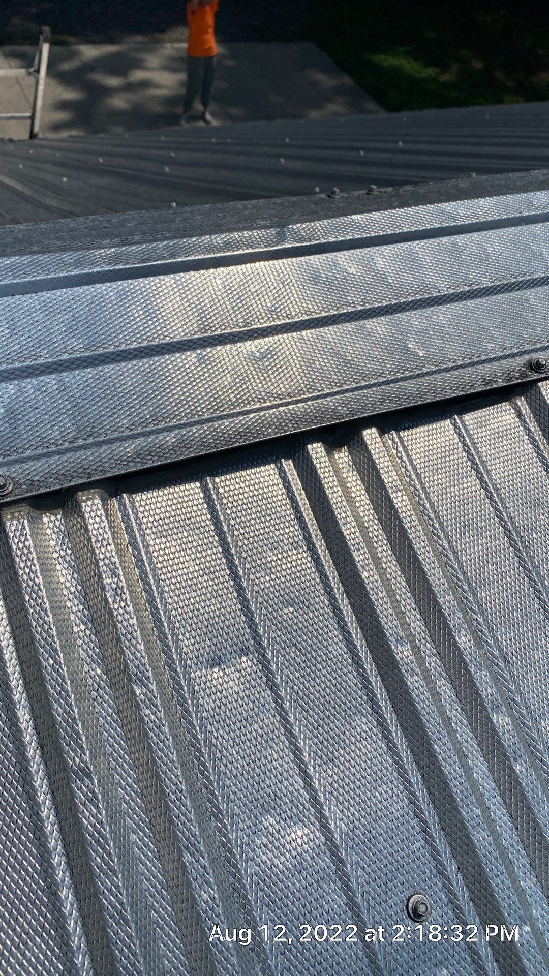 Beautiful Standing Seam Metal Roof by Just In Time Roofing and Restoration