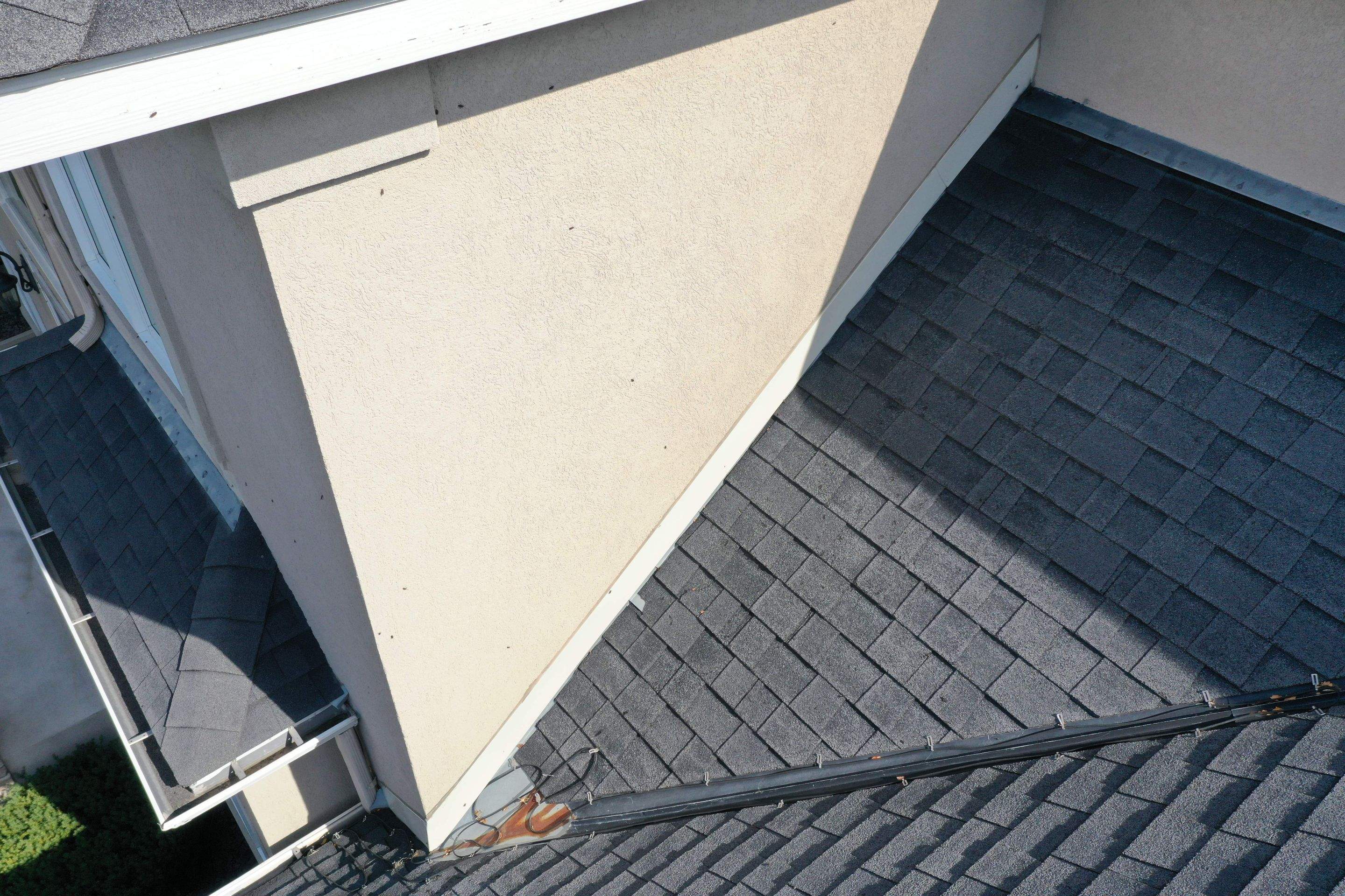 Residential Roofing Installation using Certainteed Landmark Moire Black by MODERN EXTERIOR SYSTEMS