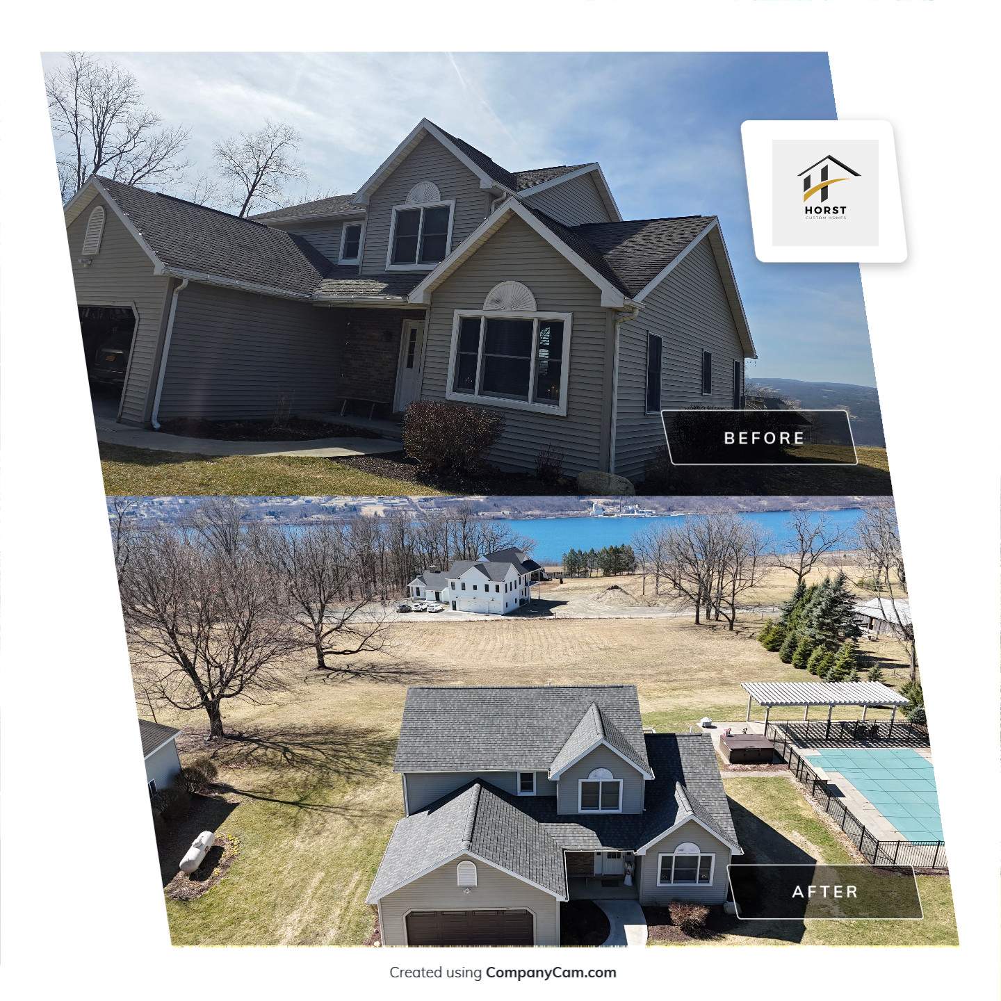 Reroof  by Horst Custom Homes 