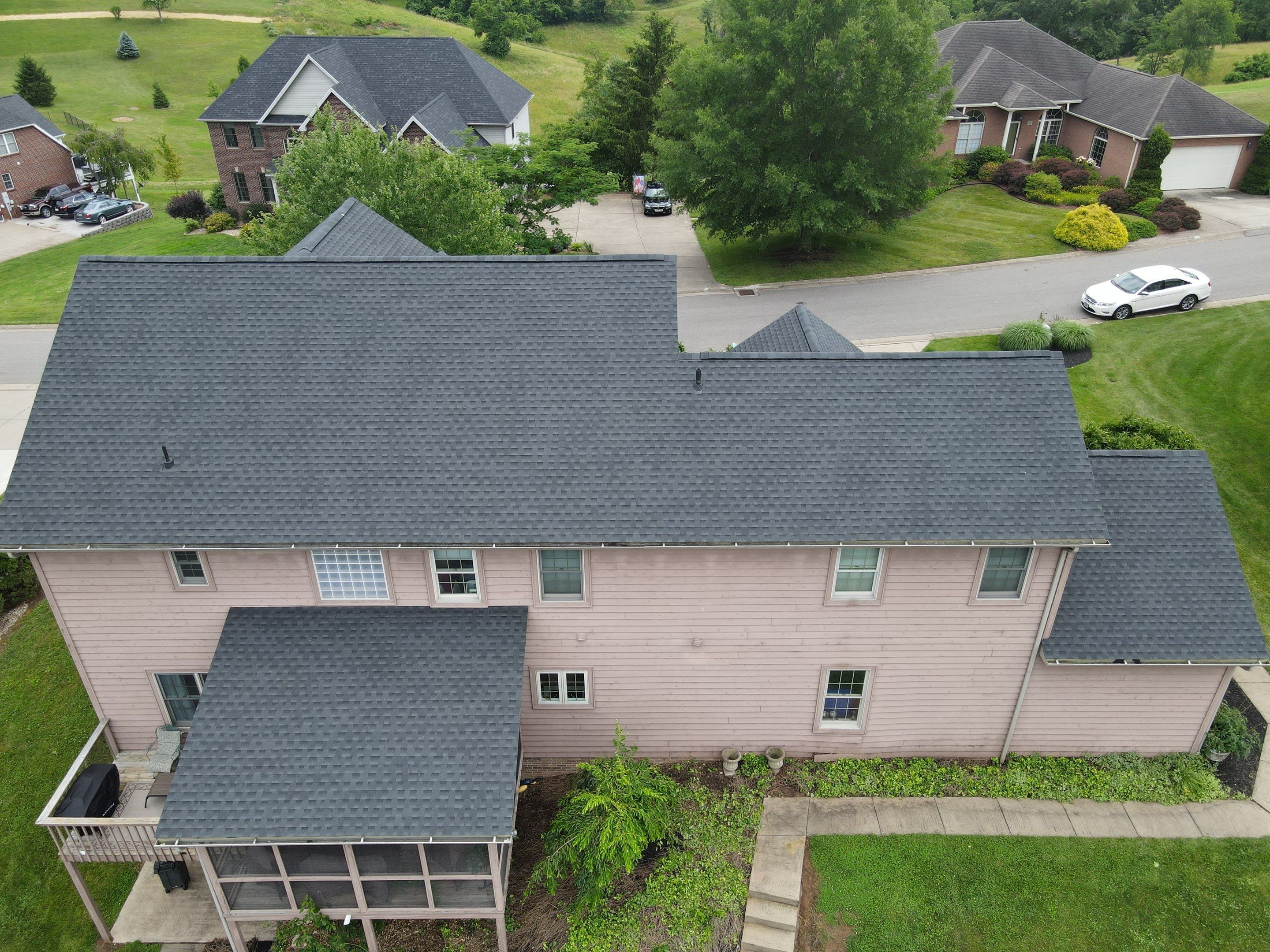Residential Roofing Installation using GAF Timberline HDZ by Rainstoppers Roofing