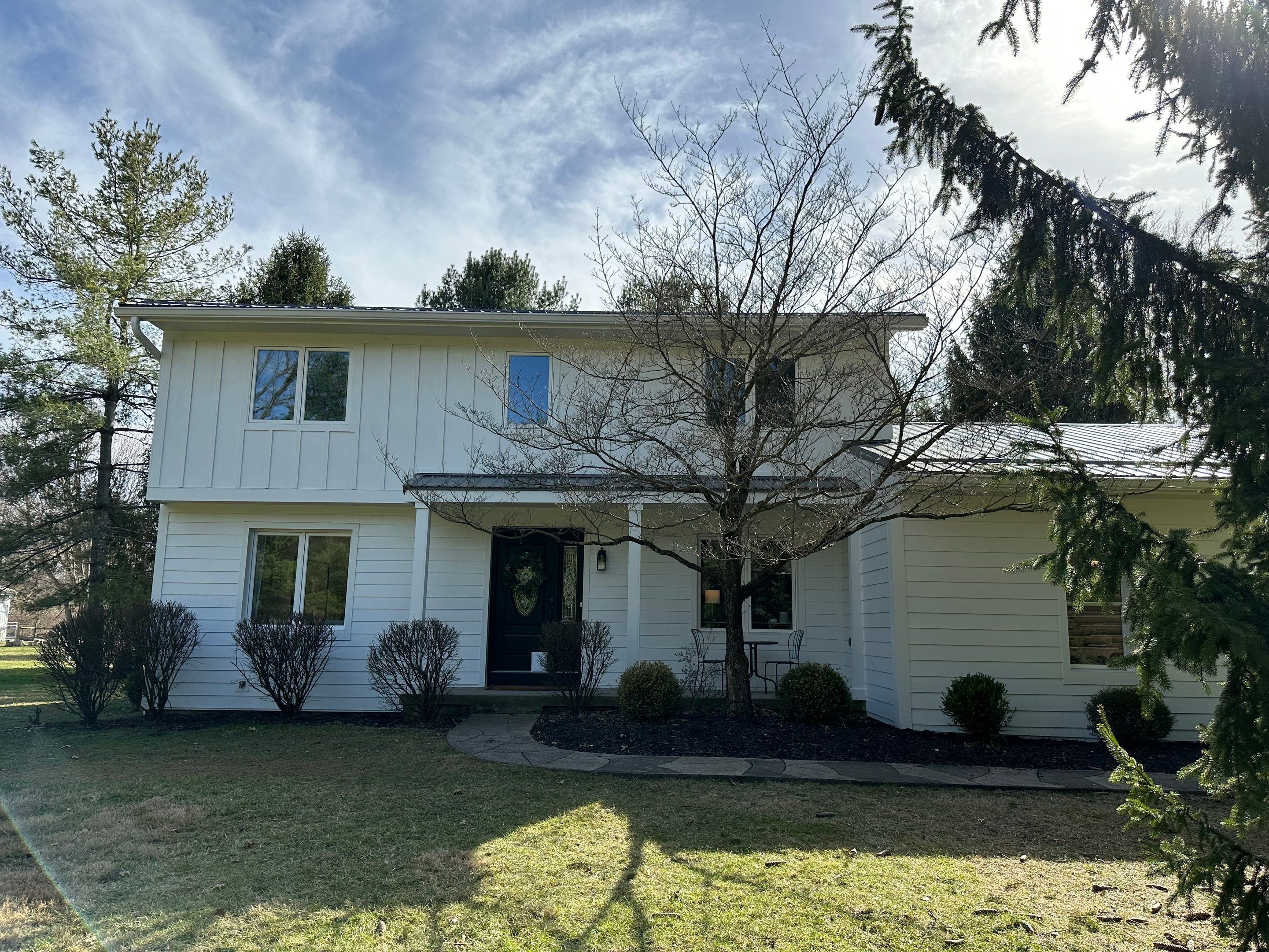 James Hardie Siding installation in New Albany by Best Exteriors Inc