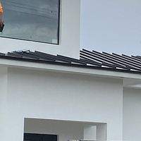 .032 Aluminum 1.5" Snap-Lock Dark Bronze by Total Roofing System The Metal Roof Experts