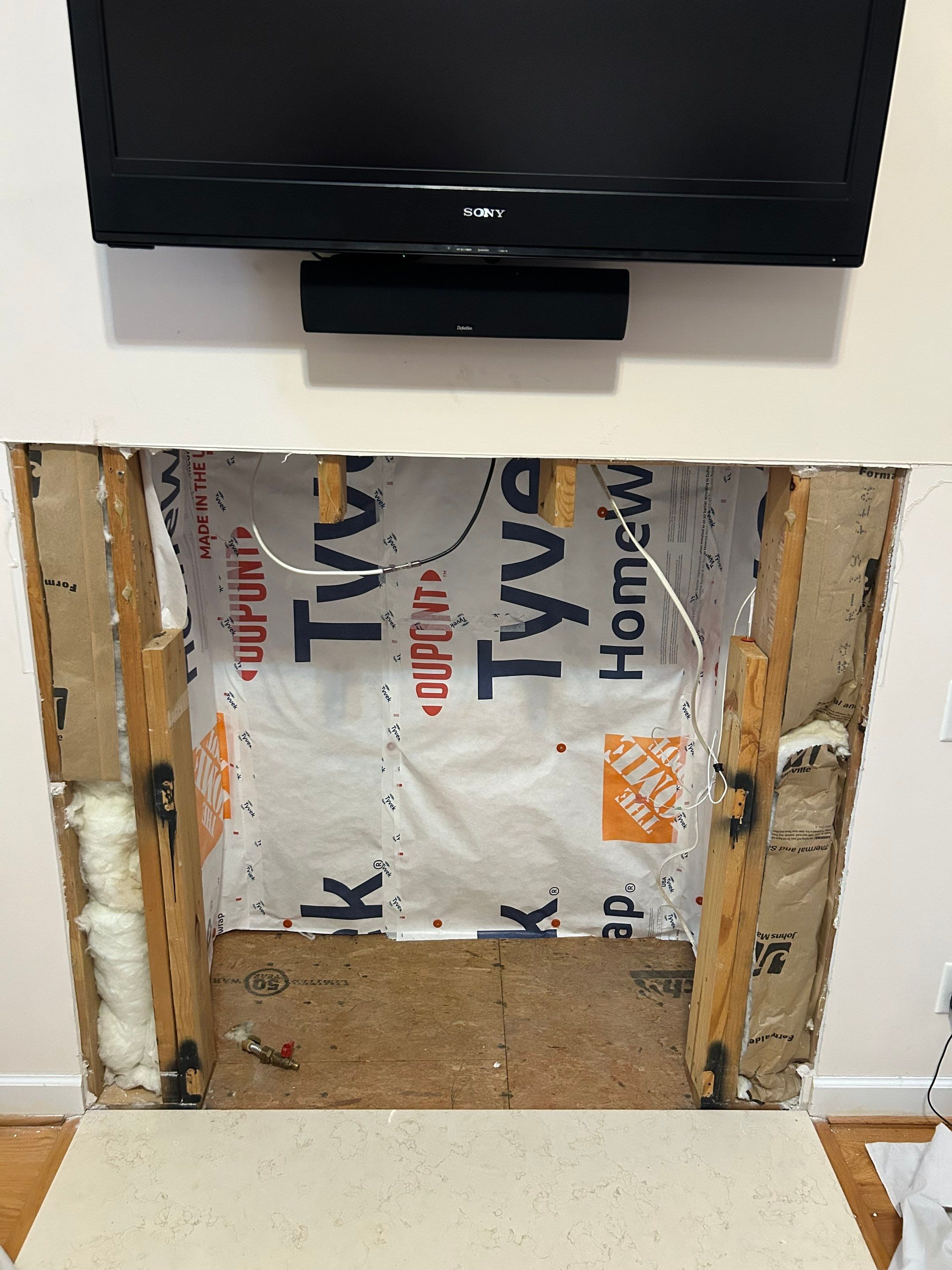 Majestic Meridian Gas Fireplace with Intellifire Touch Ignition by Premier Chimney and Roofing