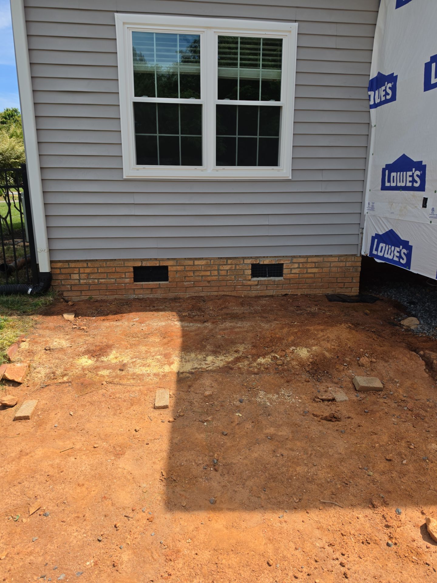 Job site clean up in Rock Hill by Badger Hauling