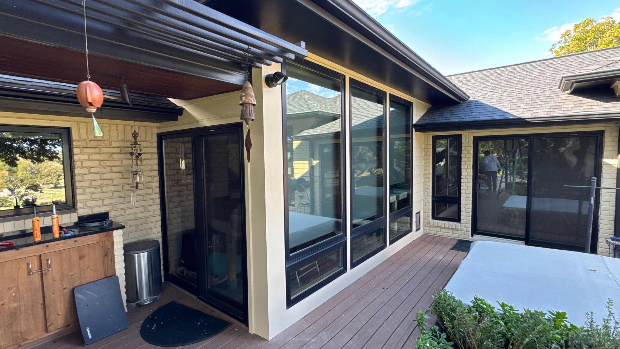 Exterior Repair using AZEK PVC Trimboards by Harvey Roofing & Construction