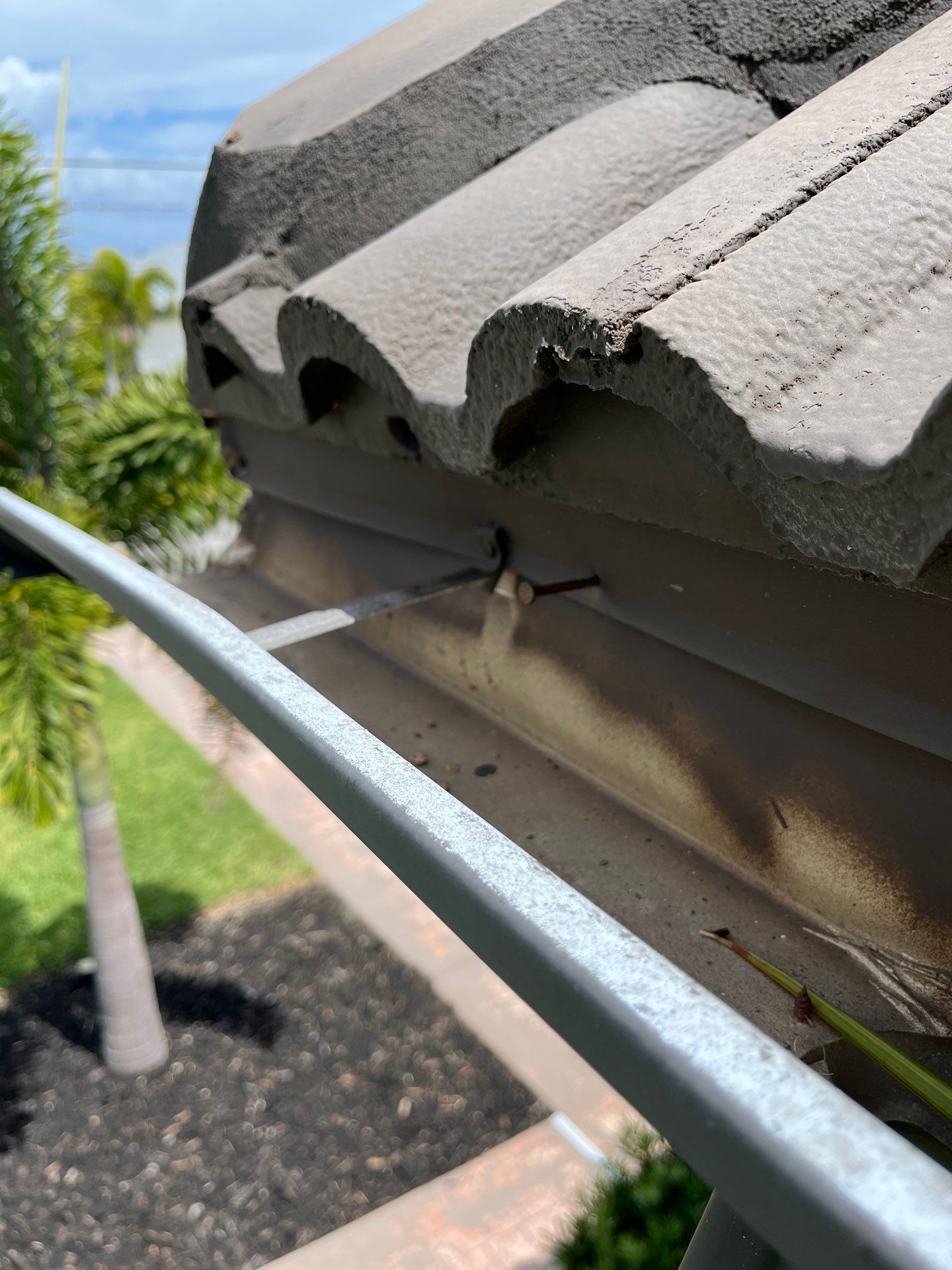 Bronze Gutter Repair and Replacement in Cape Coral FL by Gutter Professors