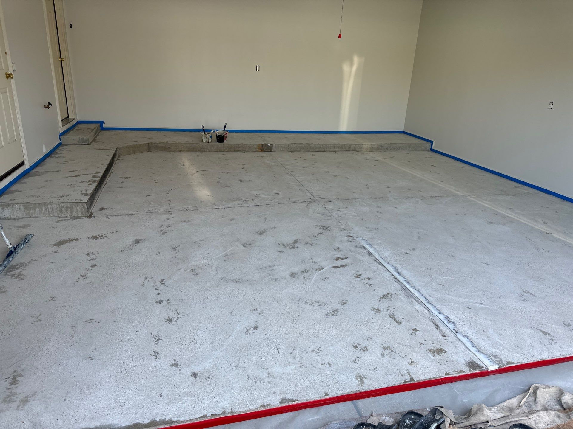 Painting, Drywall Patching, Epoxy Floor, & Deck by Gordon Painting