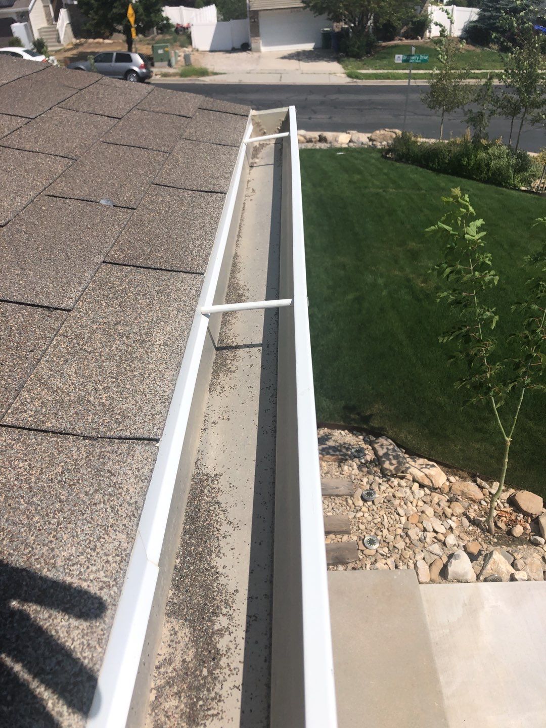 Storm Damaged Roof using GAF Timberline HDZ - Lifetime Shingle by The Roof Doctor