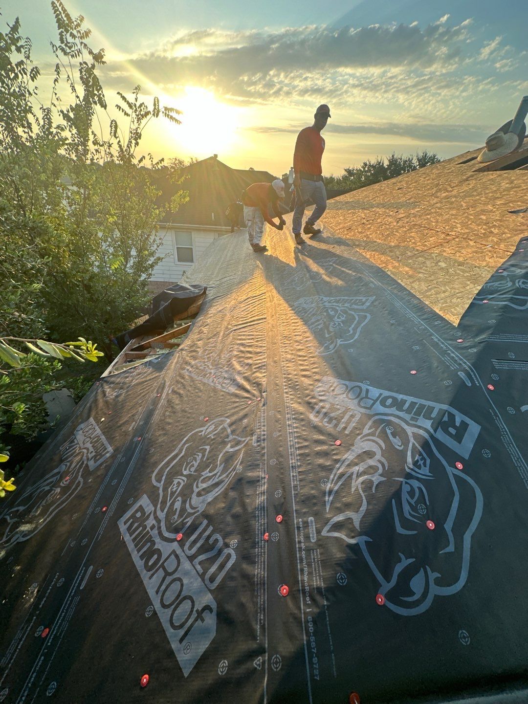 Residential Roofing Installation using Owen's Corning Duration (Lifetime) Shingles by Roof Repair Company