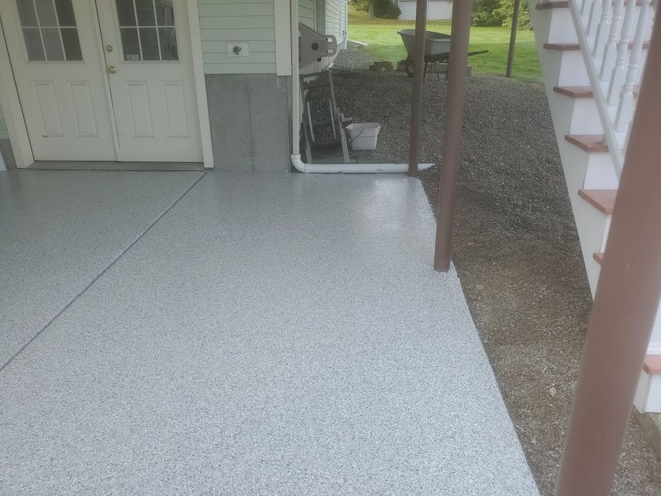 Walkway in Groton, MA 01450 by Symphony Concrete Coatings
