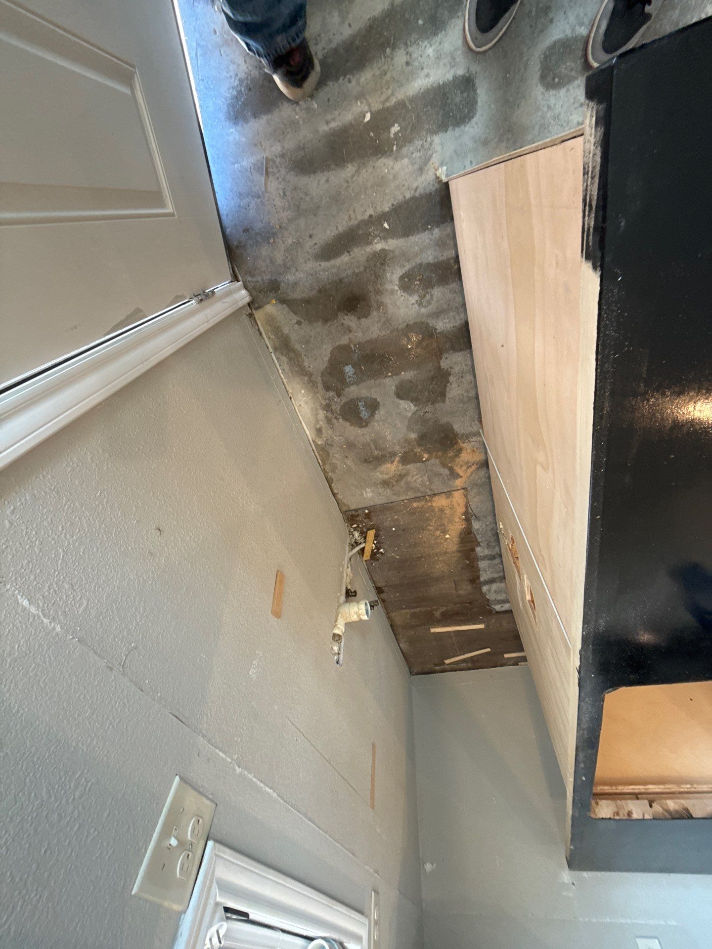 Flood Damage restoration by In & Out Construction & Remodeling, LLC