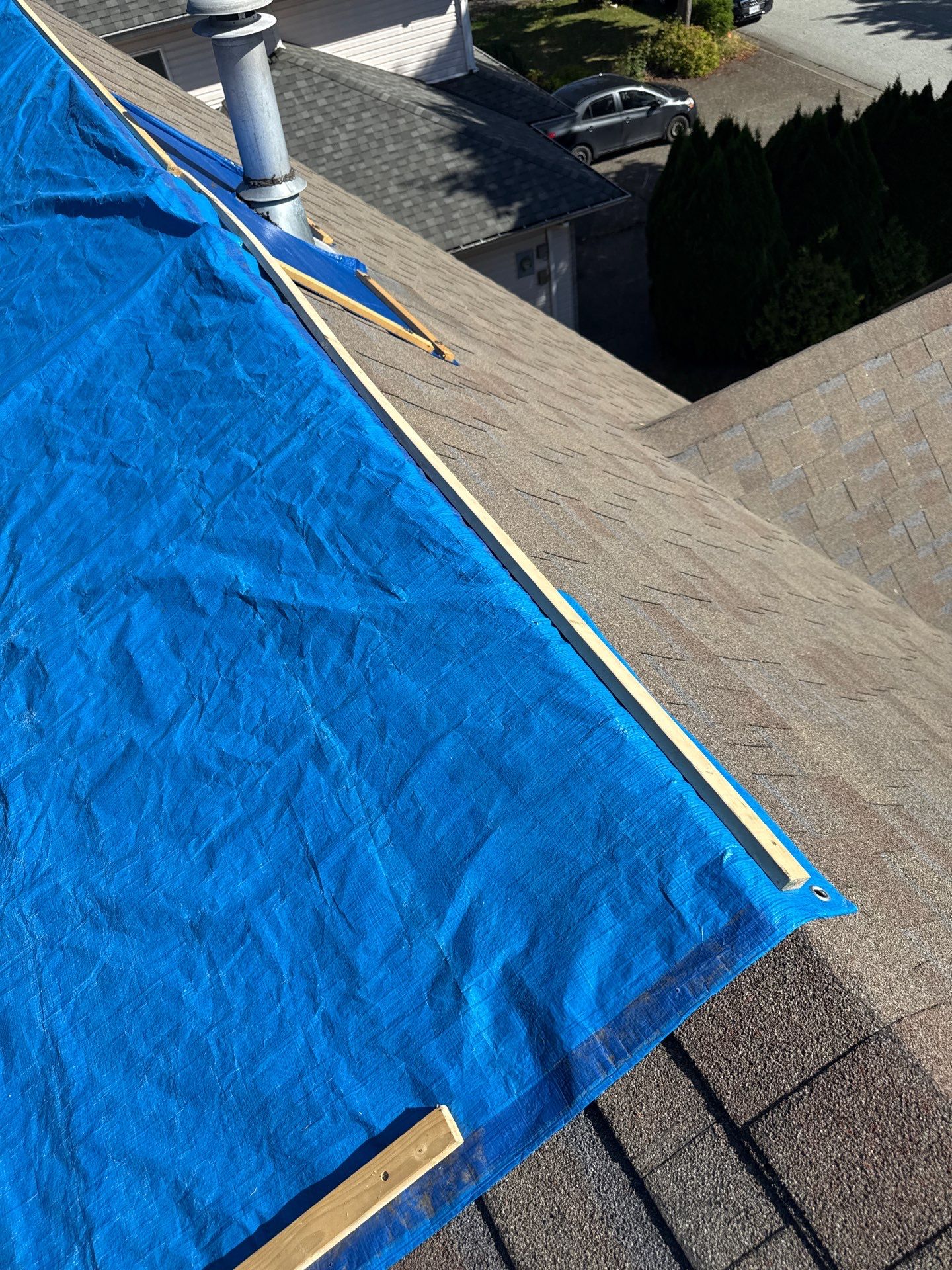 Residential Reroof Shingle - Mission Brown by Top Notch Roofing Inc