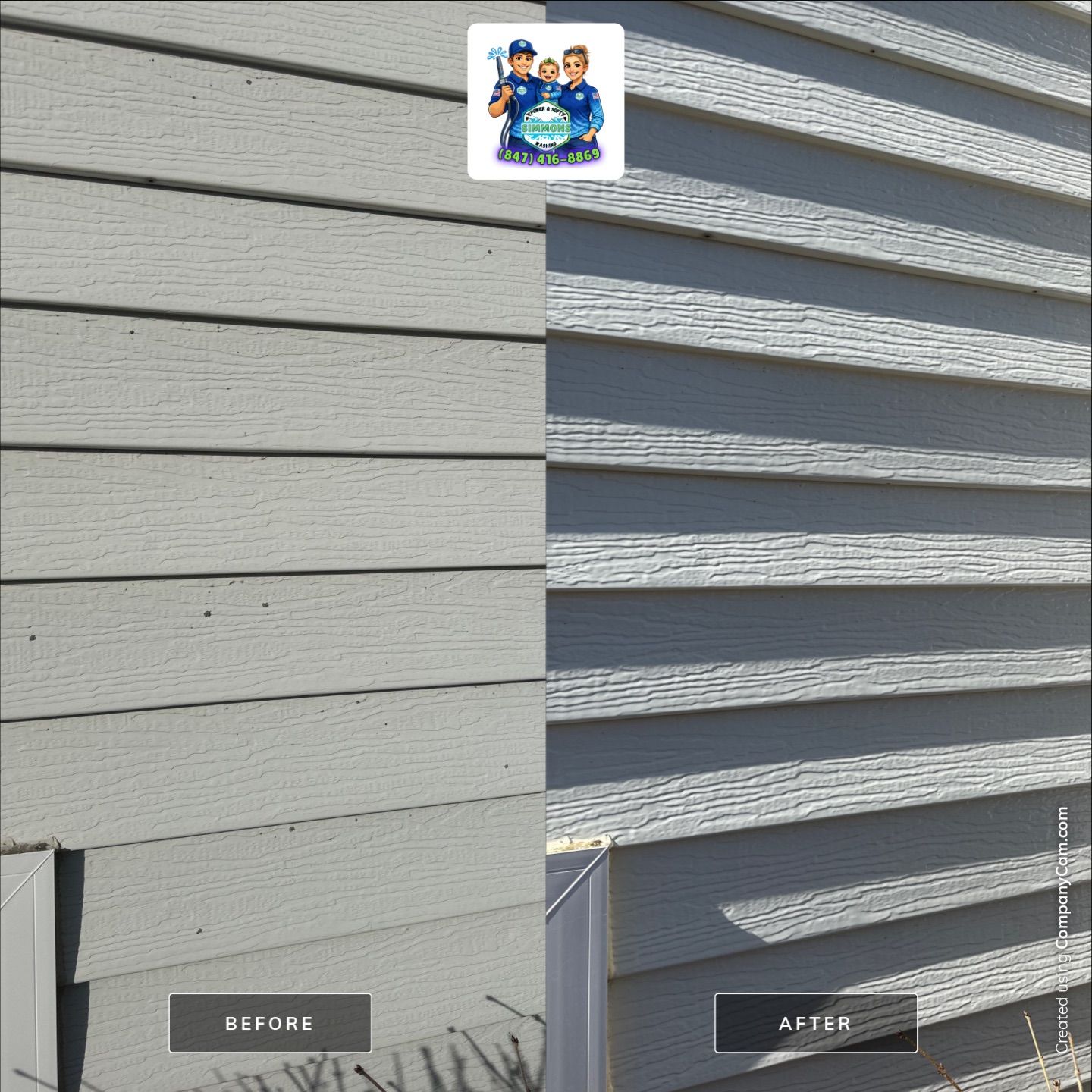 Project in Mundelein by Simmons Power & Soft Washing