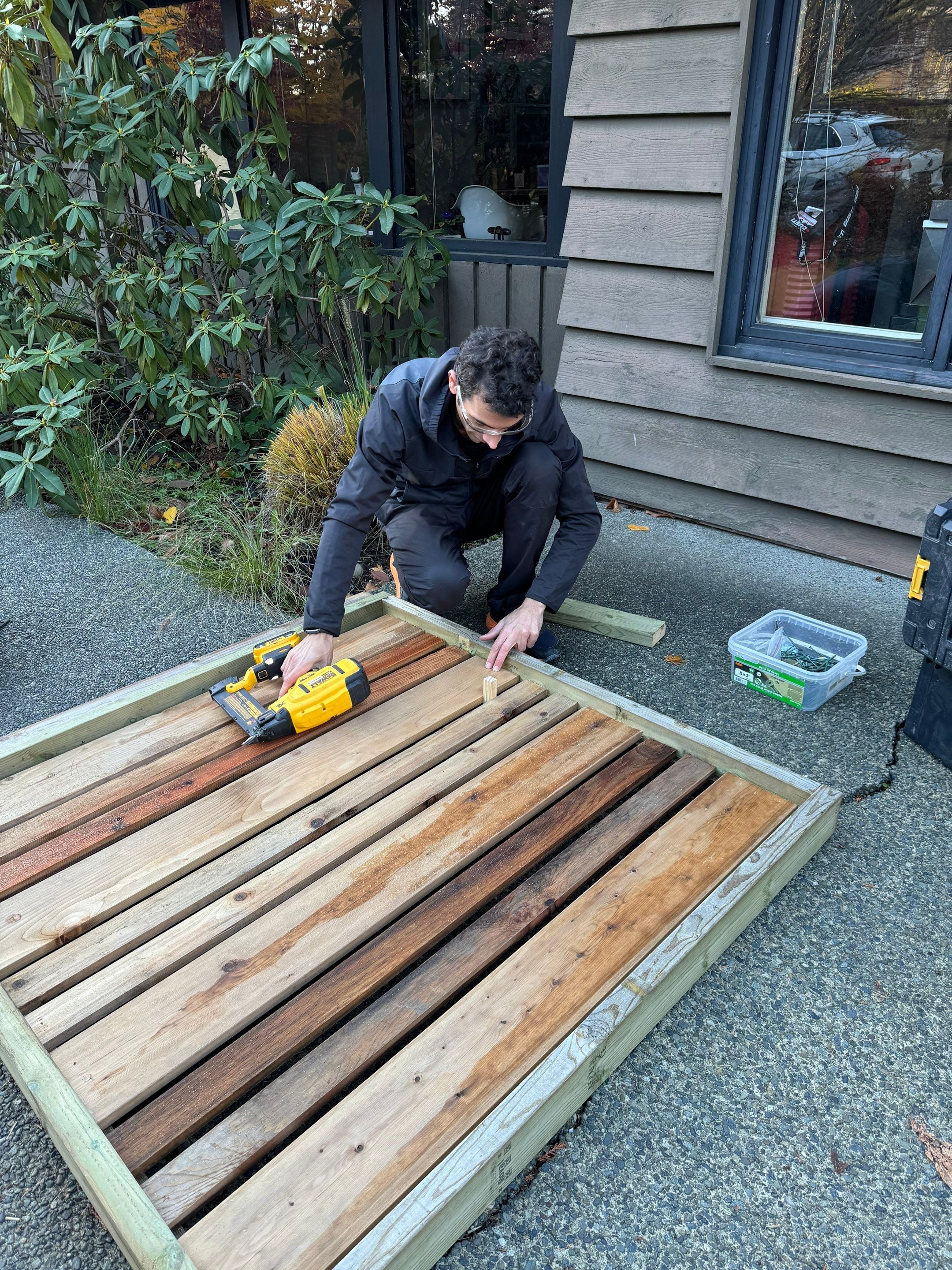 New Wooden Gate by YVR Construction Group