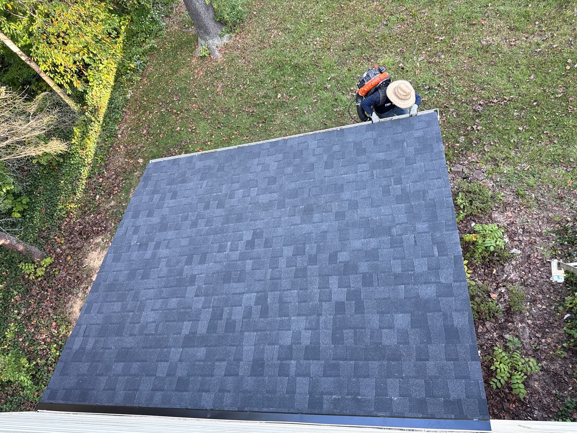 Burke : Residential Roof Replacement with CertainTeed Landmark Pro in Max Def Charcoal Black  by RM Banning, Inc.