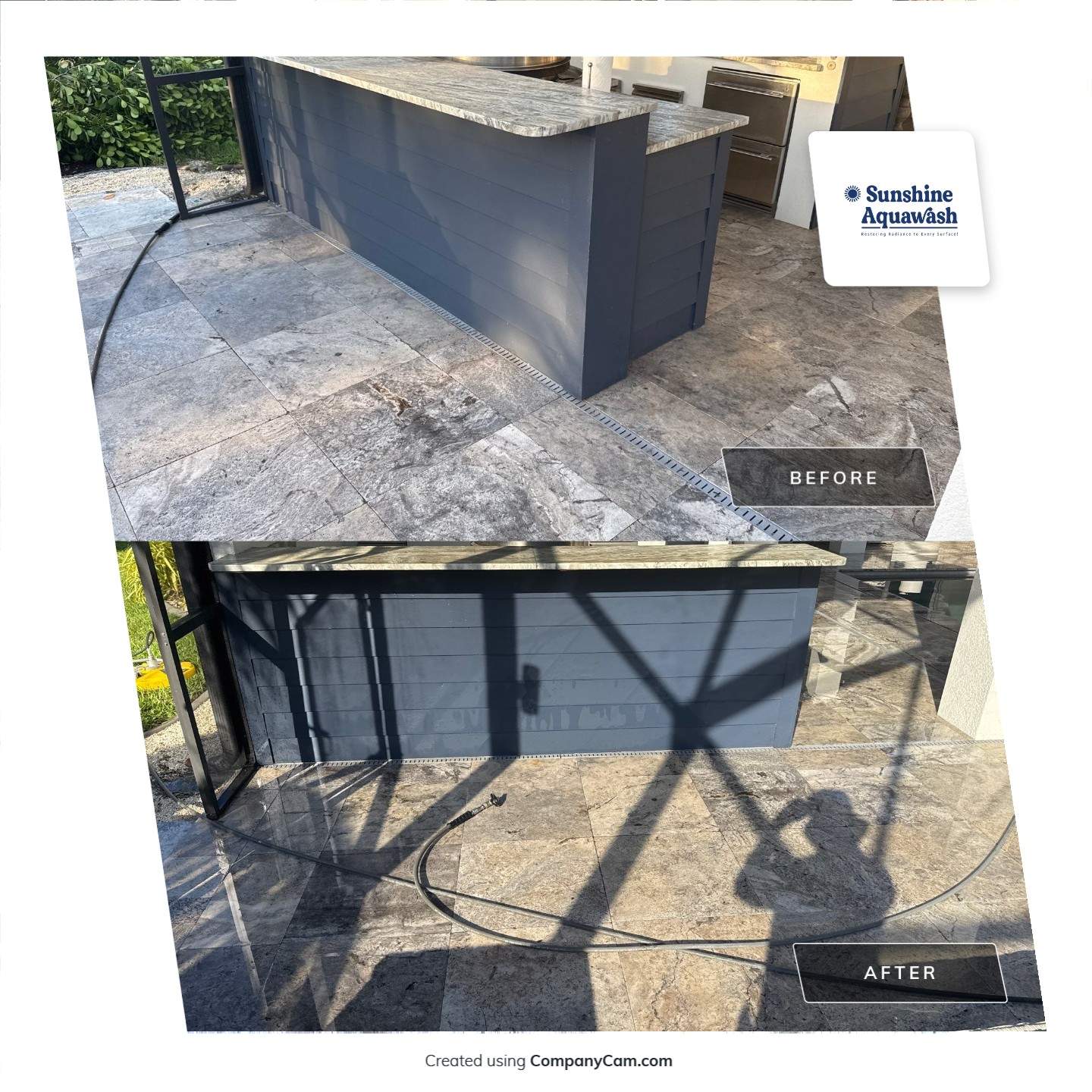 Driveway and Pool Deck Cleaning in Bradenton, FL | Winding River Community by Sunshine AquaWash